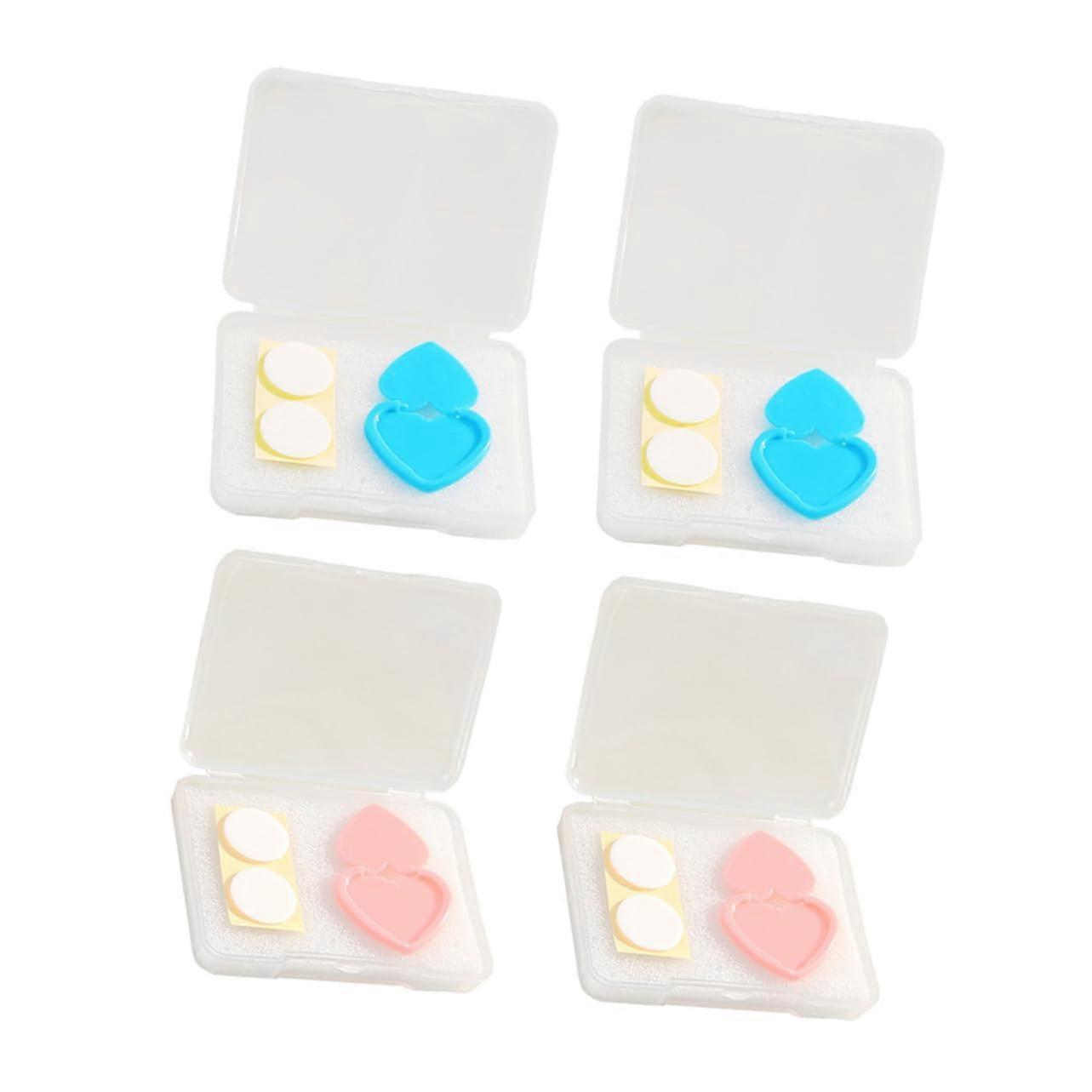 4-Piece Button Cover Accessories for Art Supplies, Switch Covers, Universal Protection Plate, A3 A4 Size, Lightweight Foam