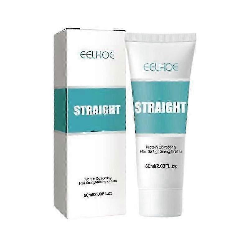 1/2/3Pcs Protein Correcting Straightening Hair Cream Straight Hair Cream Smooth 60ml