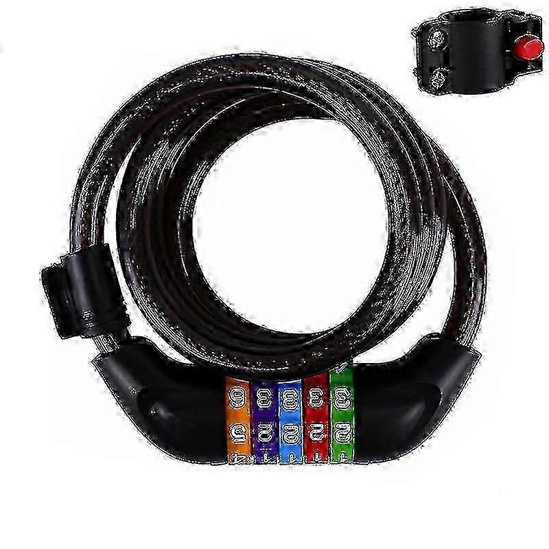 Children's Security Bicycle Lock, Colourful Combination Lock hwy