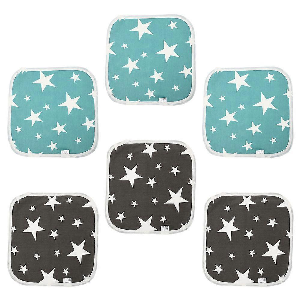 Dog Pee Pad Absorbent Breathable Diaper for Pet Training Indoor Use 30X30X0.1CM 6Pcs