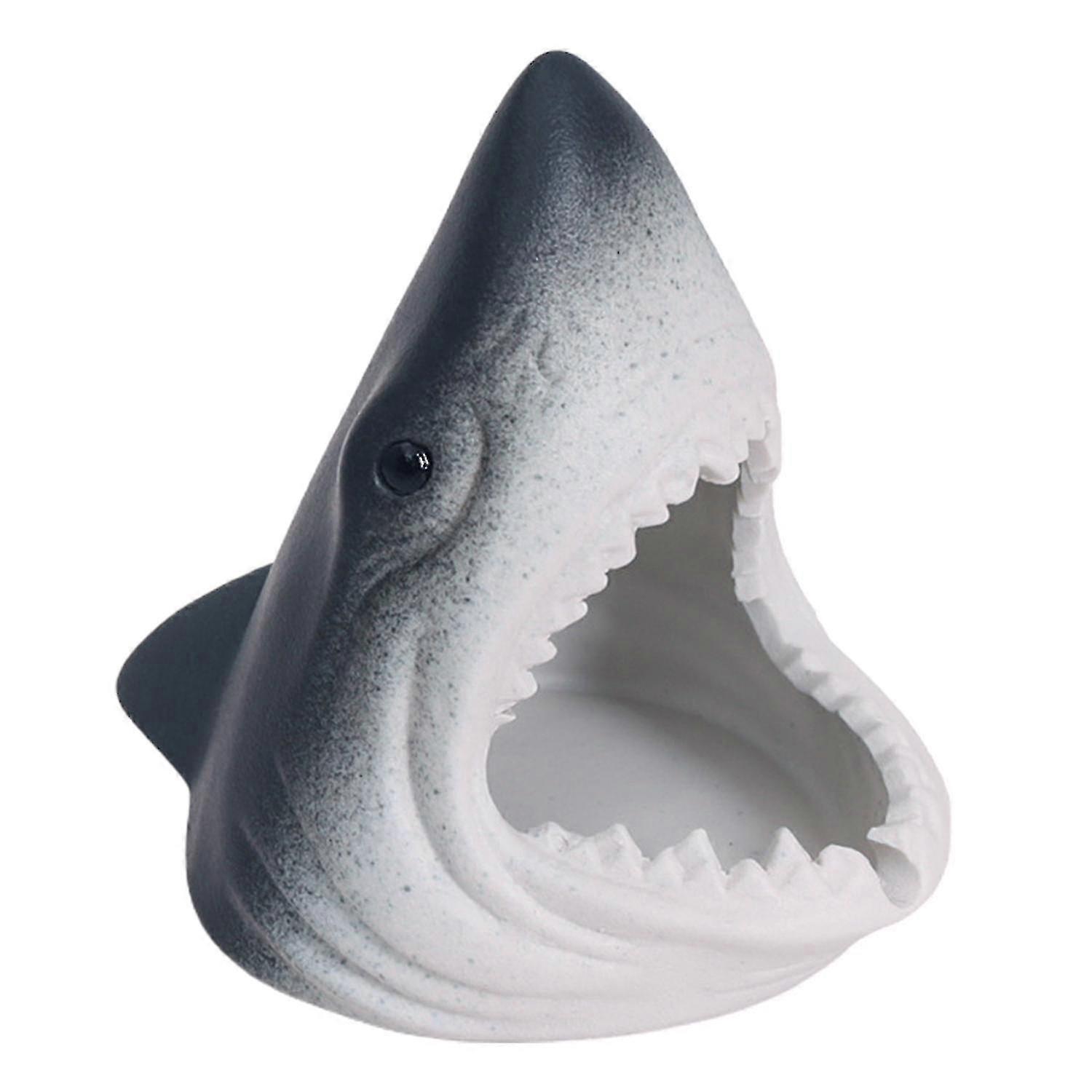 Shark Shaped Animal Model Multi-purpose Decorative Cute Ash Tray Holder for Cigarettes
