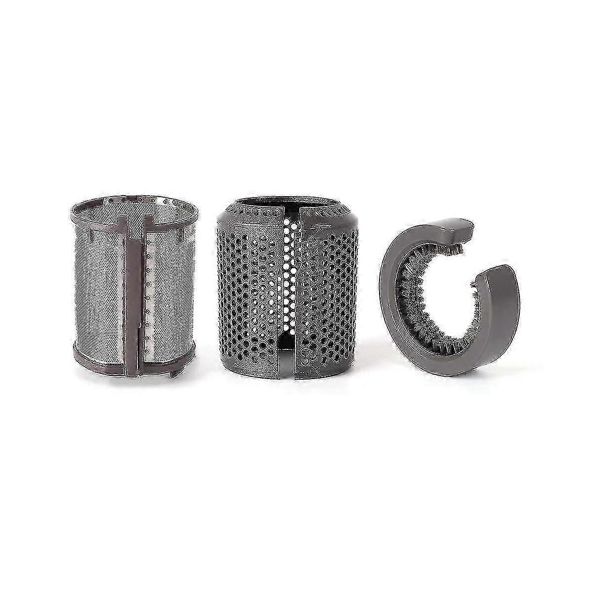 Hair Dryer Inner Filter + Outer Filter Cage Compatible with Certain Models, With Filter Clean-hy