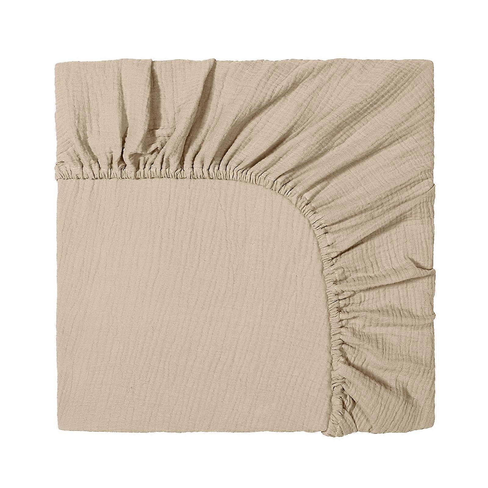 Breathable Sheets Removable Cradles Fitted Sheet Changing Mat Protector Newborn Khaki