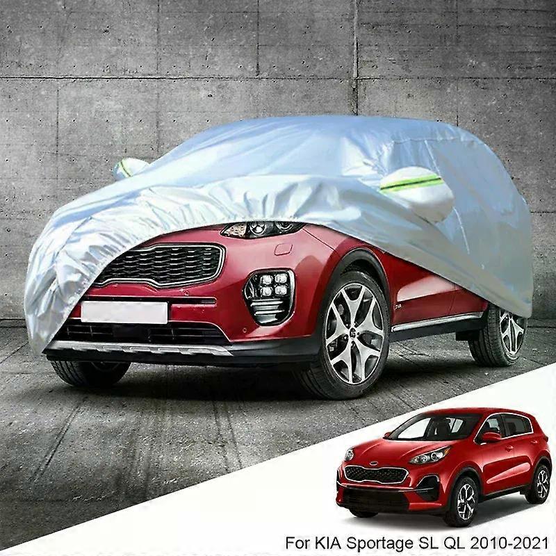 כיסוי לרכב עבור קיה נירו שלי Seltos SP2 סורנטו UM XM MQ4 ספורטאז' SL QL NQ5 סטוניק YB הגנה חיצונית כיסוי שלג לרכב מלא-fj