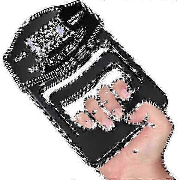 Digital Hand Dynamometer Grip Strength Tester, 396lbs/180kg LCD Display Meter
