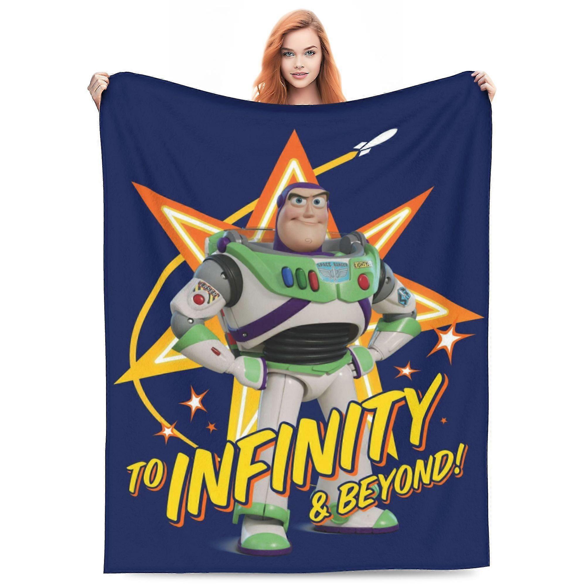 Cozy Fleece Throw Blanket Lightweight and Soft Cartoon Blanket Gifts for Kids and Adults