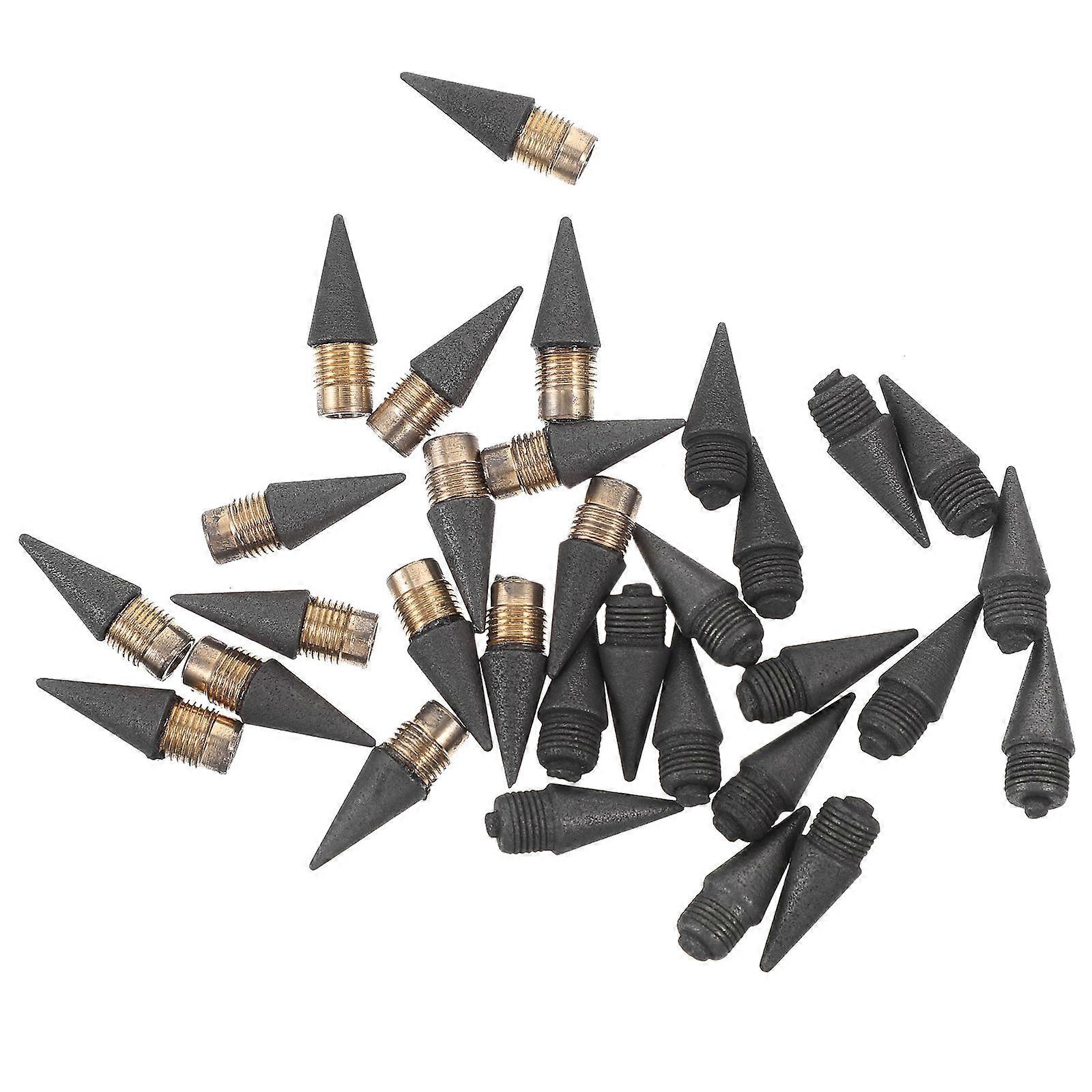 Inkless Pencil Refill Heads 30pcs   Everlasting Replacement Nibs for Writing, Drawing, Calligraphy   No Sharpening Required for Students, Artists,