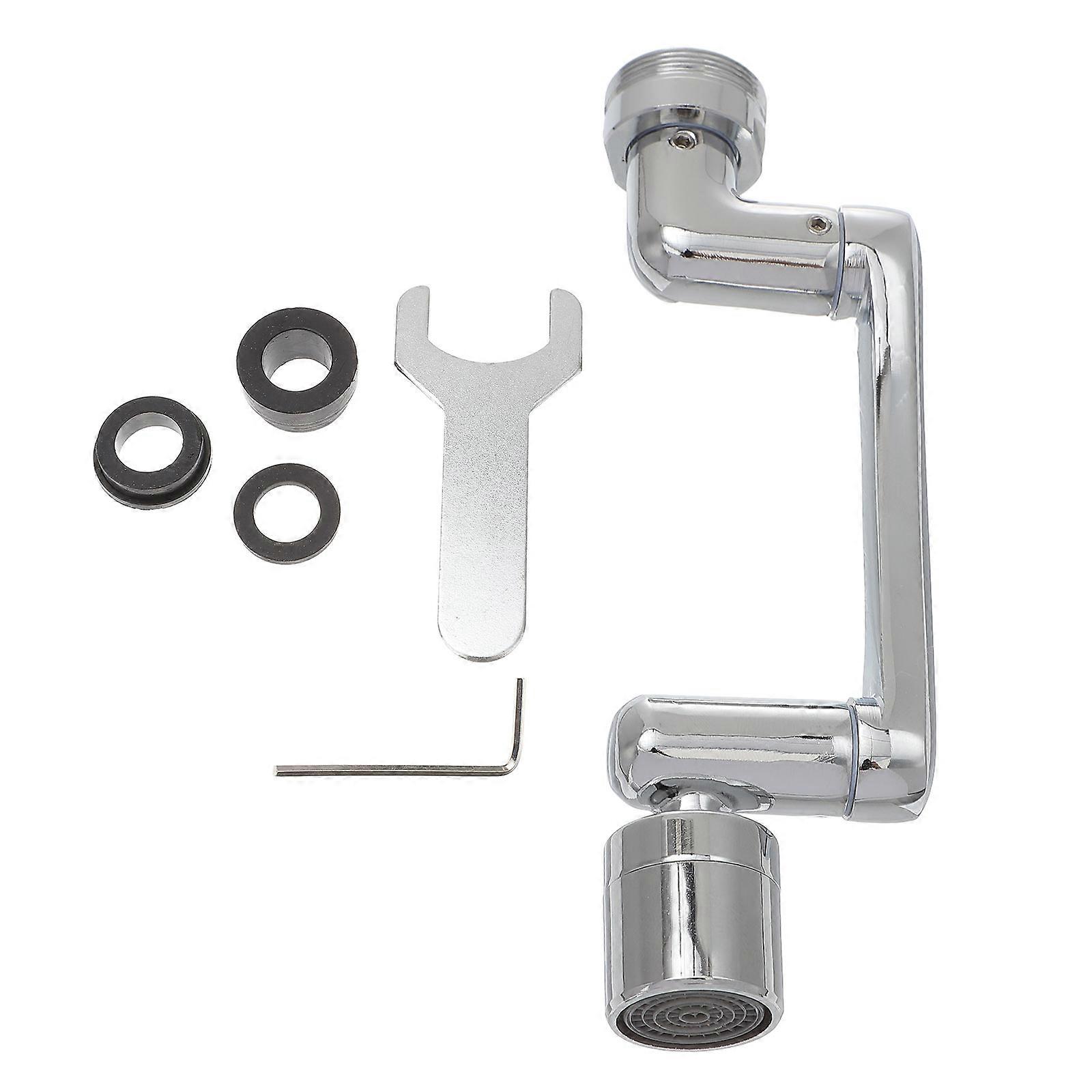 Kitchen Sink Aerator Rotatable Sink Aerator Adjustable Arm Design For Sink Faucet 4.13X2.55X1.65Inch 1Set