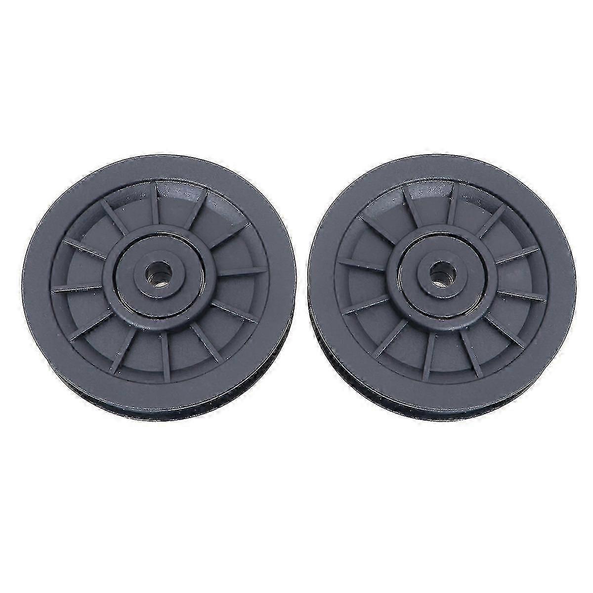 2pcs καθολικό φέρον εξάρτημα εξοπλισμού ικανότητας τροχαλιών ένδυσης εξαρτημάτων αντικατάστασης τροχαλιών για Gy