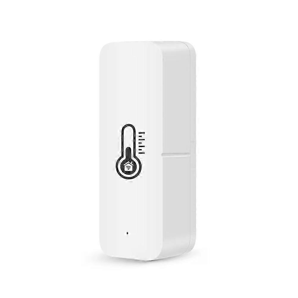 Tuya WiFi Intelligent Temperature Humidity Detector Sensors Intelligent Home Indoor Temperature Humidity Detector Mobilephone APP Real-time Monitoring