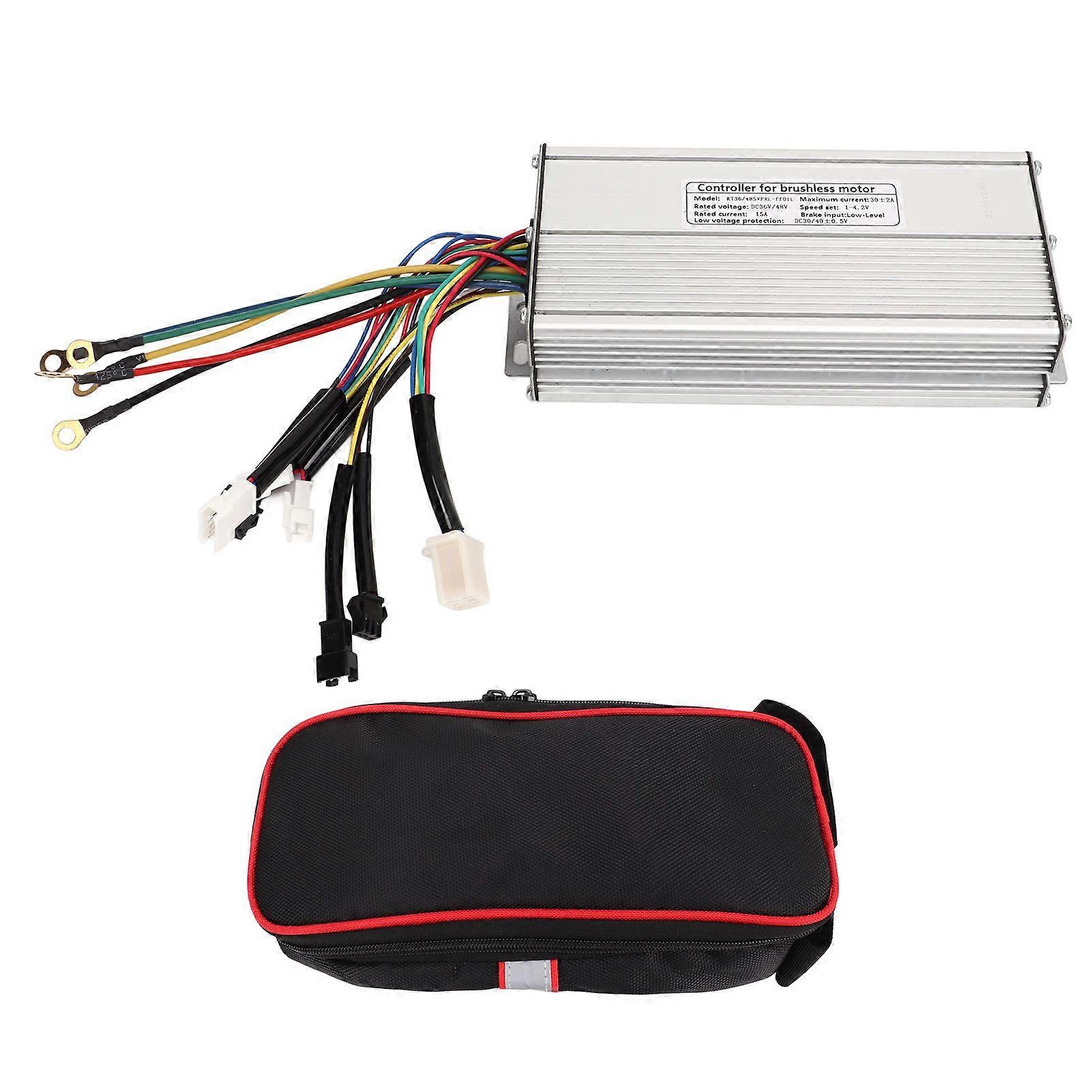 Elektrofahrrad 30A Sinus Wave Controller mit wasserdichter Tasche für Fahrrad Rennräder Elektrofahrräder YMQX)