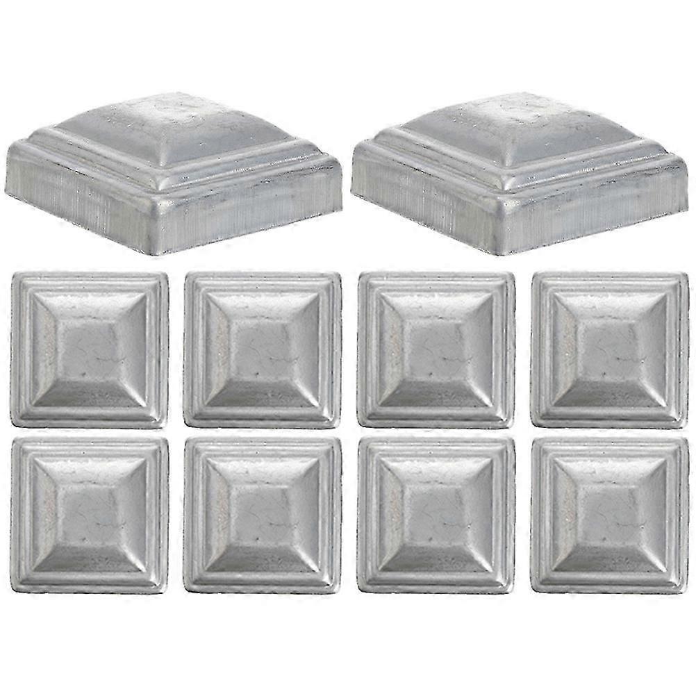 10ks post toppers plot post cap venkovní trávník plot sloupek ochranné kryty