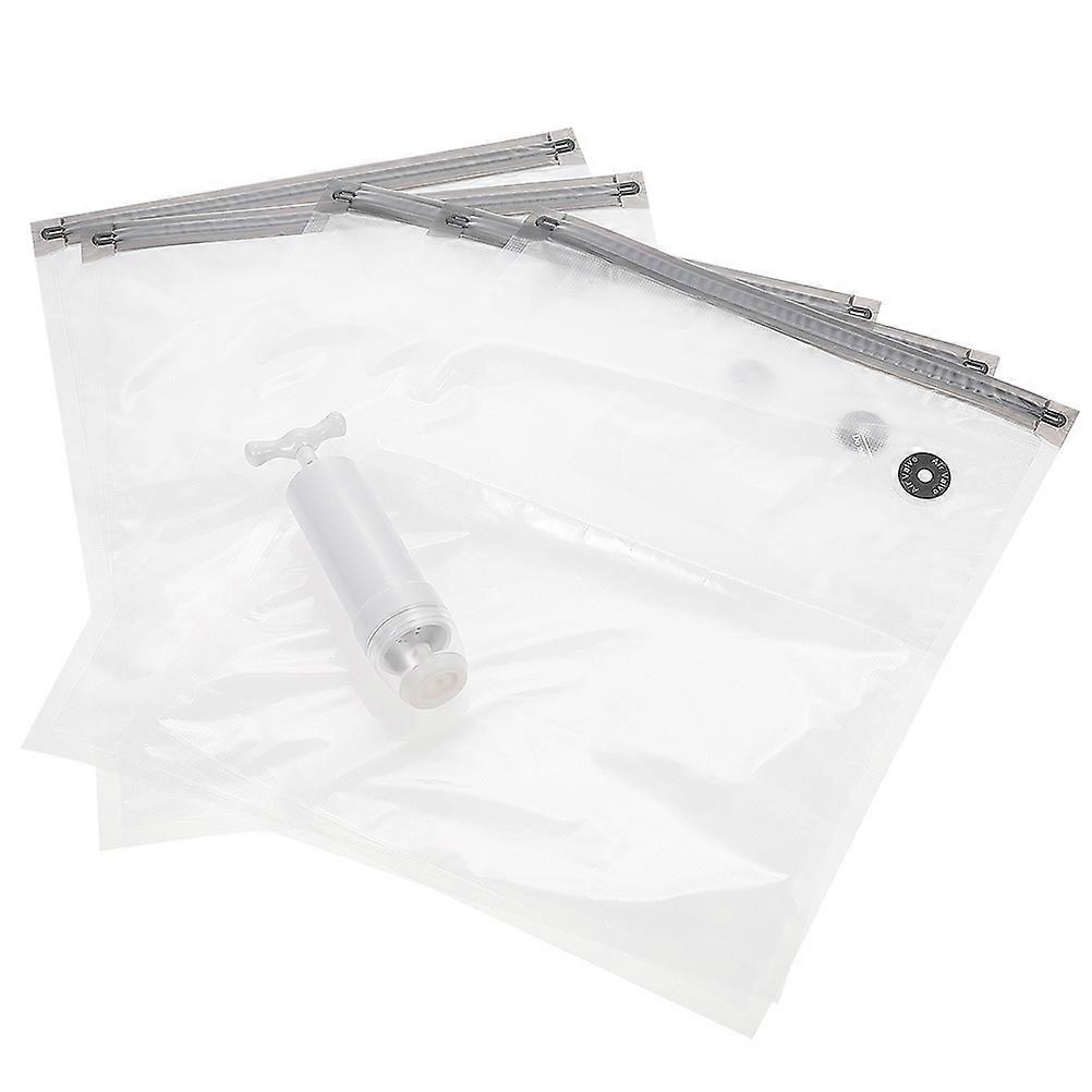 Food Sealing Bag Reusable Fresh Keeping Bags Household Users Assorted Color 28.00X26.00X0.20CM 1Set