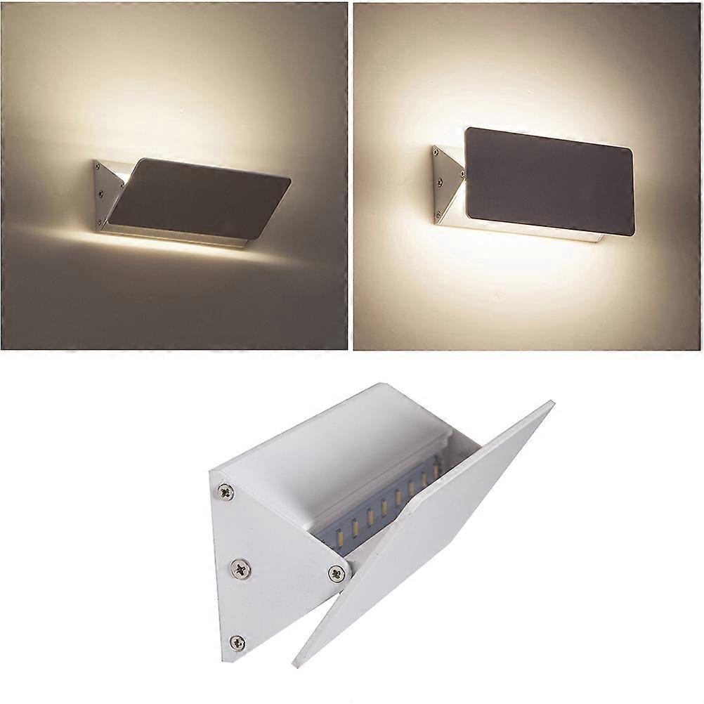 Wall Lamp with Adjustable Luminous Angle for Home in White Color Made of Aluminum 5W Warm Light
