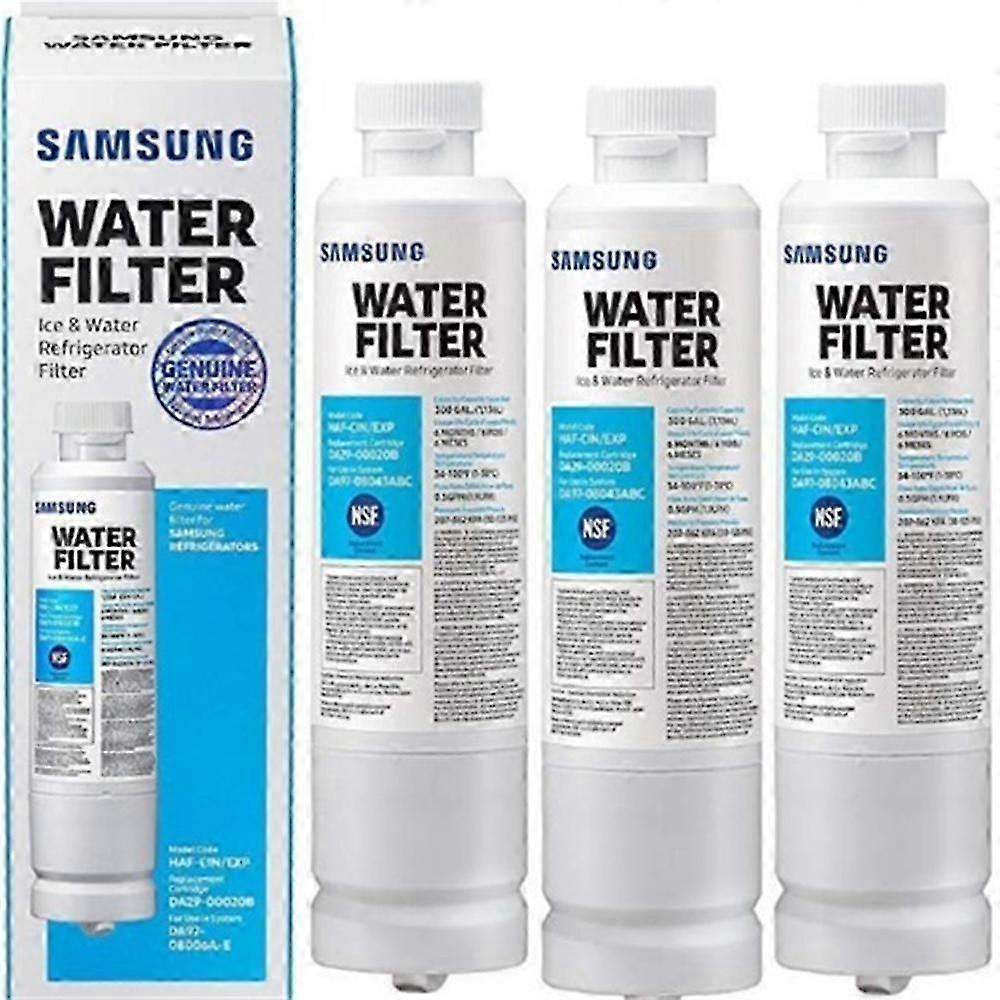 3Pack Refrigerator Water Filter For Samsung Da97-17376b Haf-qin Da97-08006c Quality