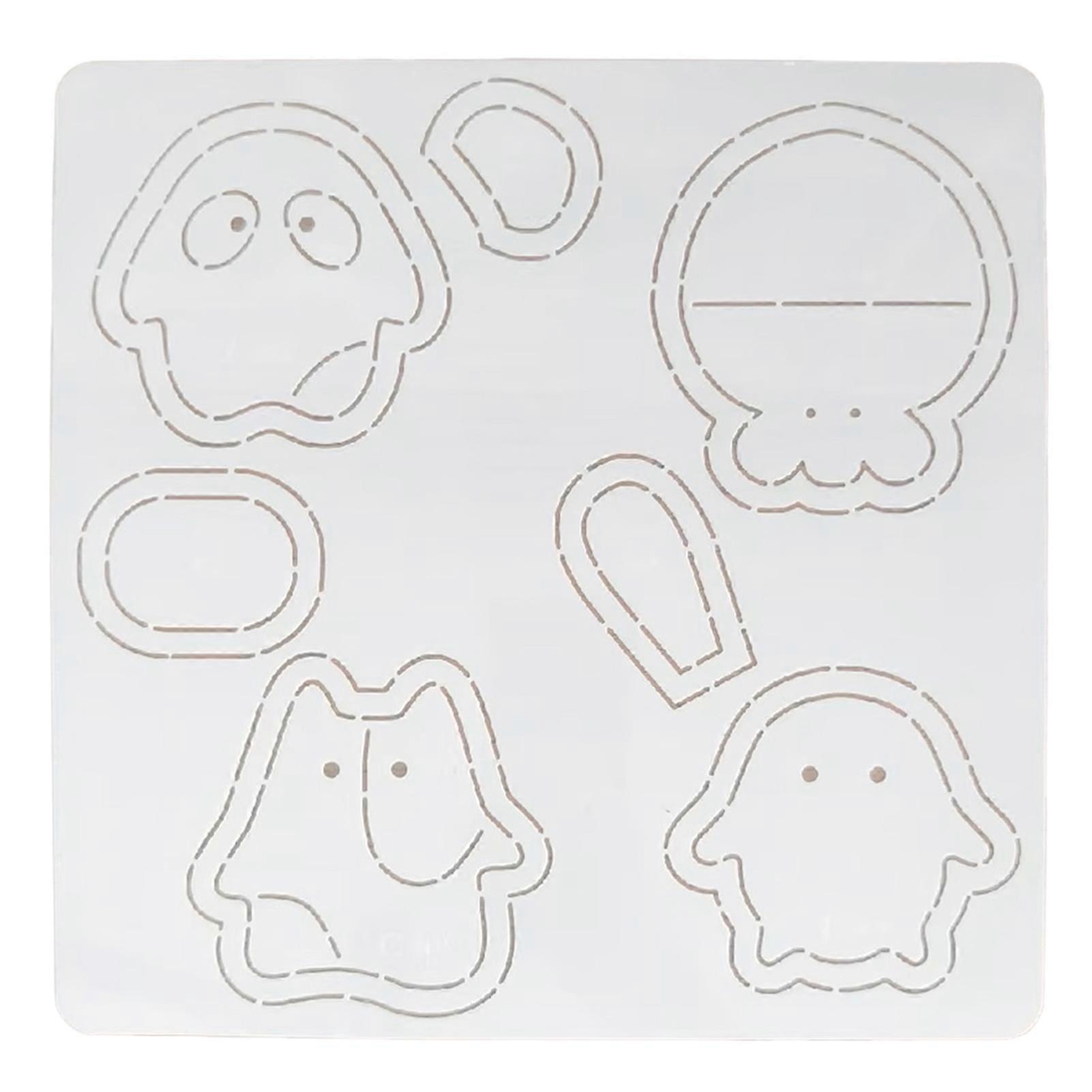 Premium Plastic Stitching Stencil Plastic Structure Quilting Stencil Professional DIY Sewing Tools