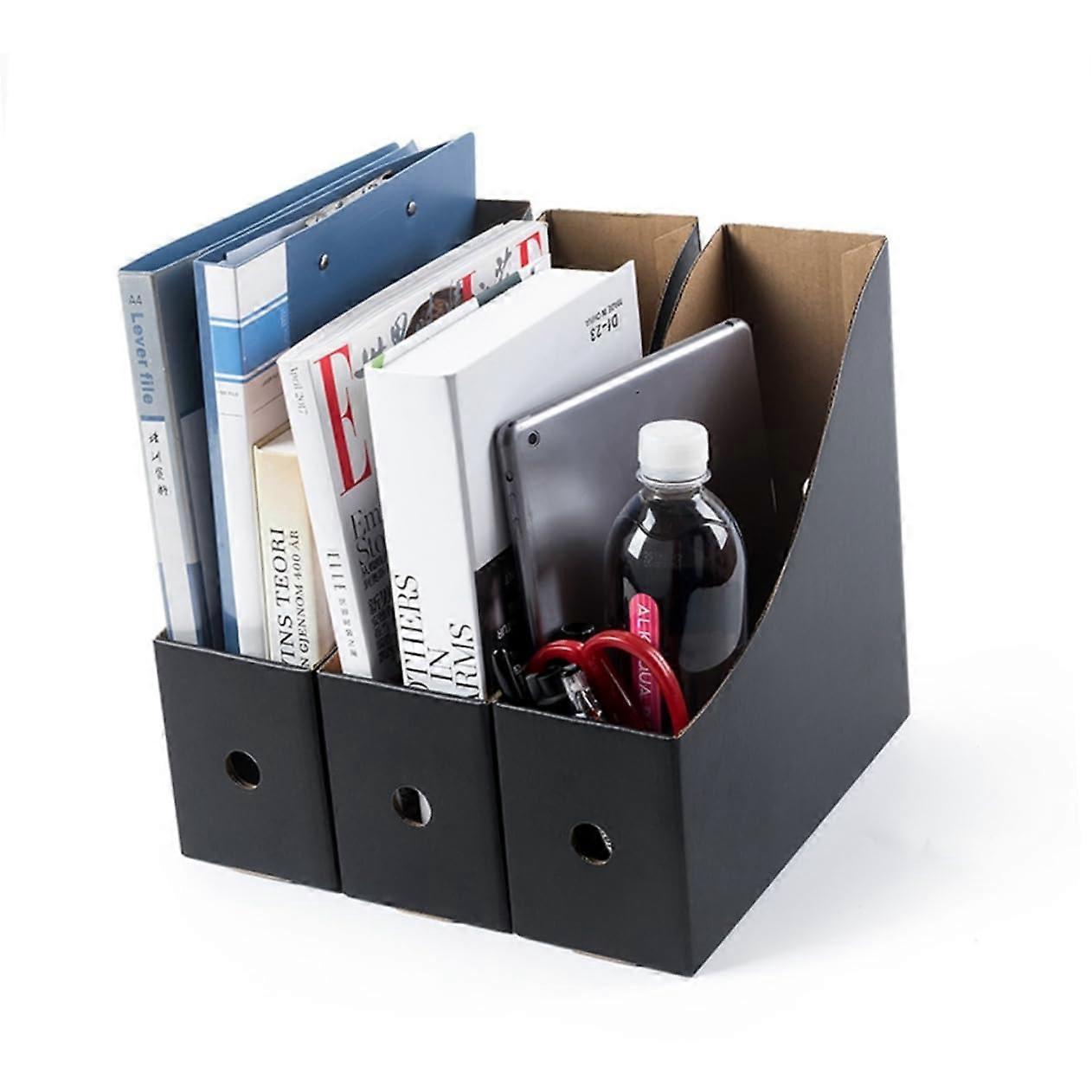 Document Organizer File Holder 5-Pack for Students, 26 x 9 cm, Paper Storage, Desktop Magazine Rack, Durable Design