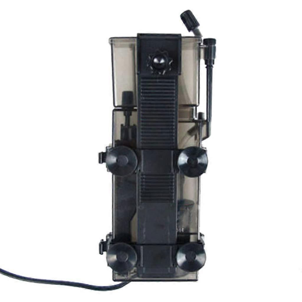 Aquarium Water Oil Protein Skimmer Floating Skimmer Filter with Pump for Coral Tank