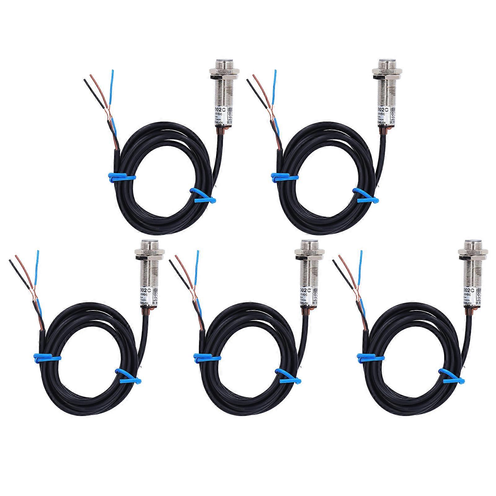 5Pcs Inductive Proximity Sensor Switch NPN 5‑30VDC Magnetic Hall Detector Electronic Component