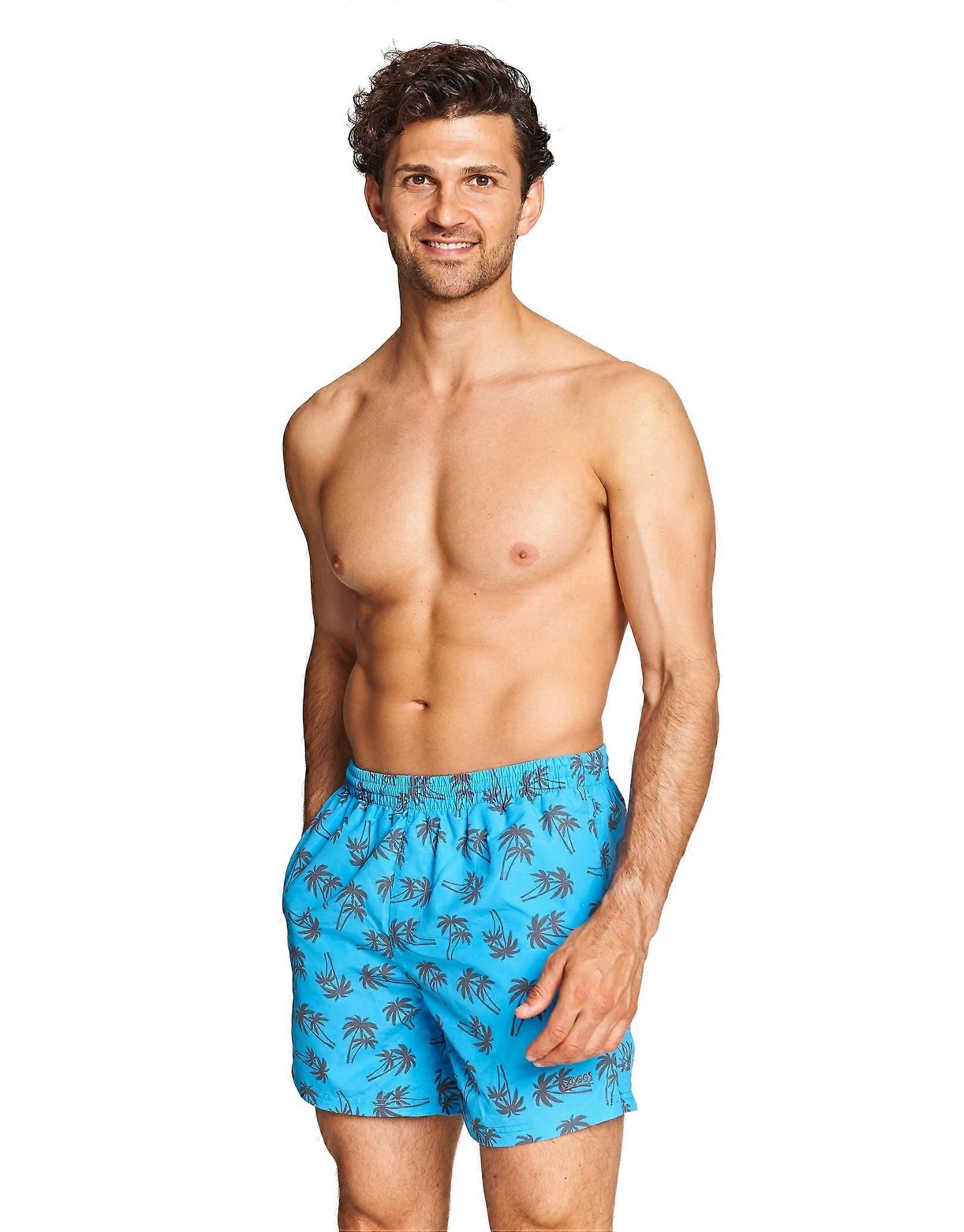 Zoggs Balmy Palmy 15" Shorts - Turquoise Multi