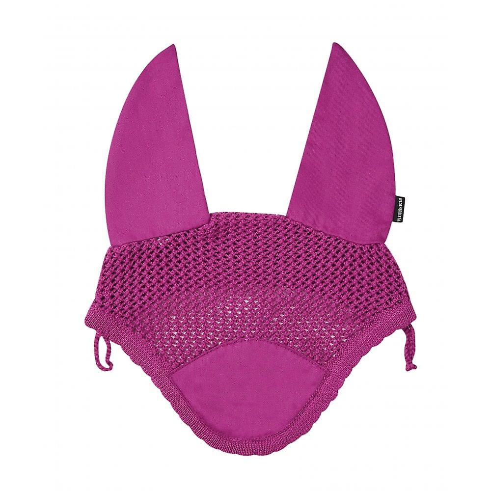 Weatherbeeta Prime Ear Bonnet - Red Violet