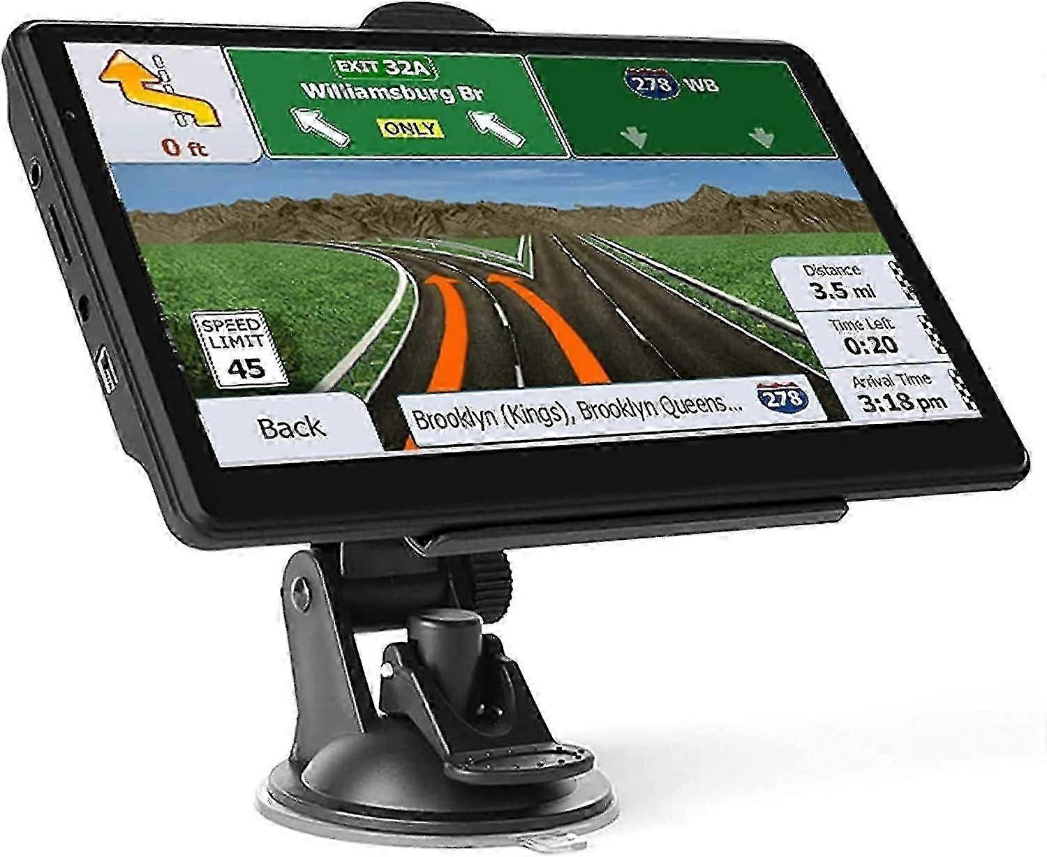 GPS Navigation System for Car with 47 Countries Maps and Touch Screen Interface - 8GB Memory Navigation System