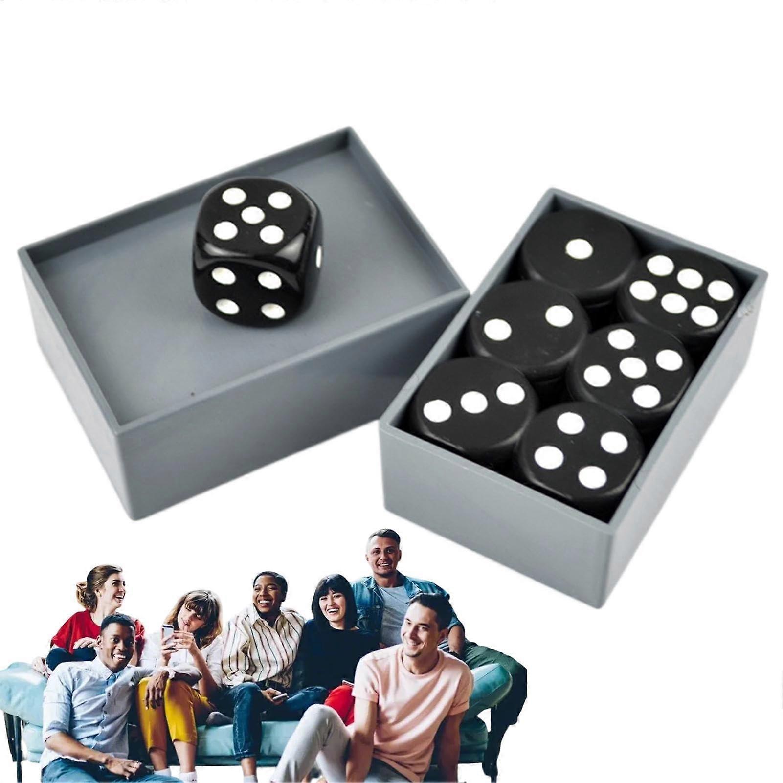Magic Cube Tricks Dice Handling Game, Illusions with Colorful Dice, Novelty Performance Props for All Ages