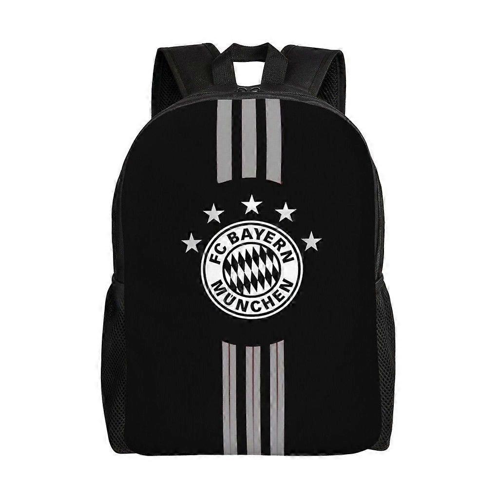 バイエルンミュンヘン多用途バックパックウォッシャブルカジュアルスタイルスクール学生バックパックトレンディオックスフォードクロスコンピューターバッグユニセックス-hjka4497