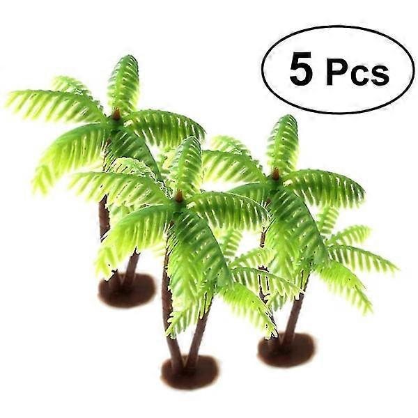 Coconut, Micro, Plastic, 5pcs