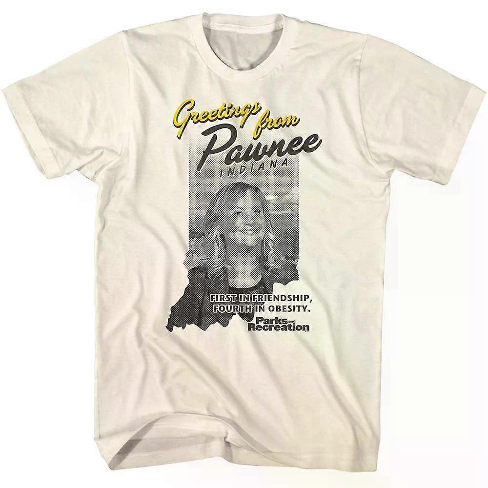 Parks And Recreation Parks And Recreation Greetings From T-shirt ROCKINSTONE