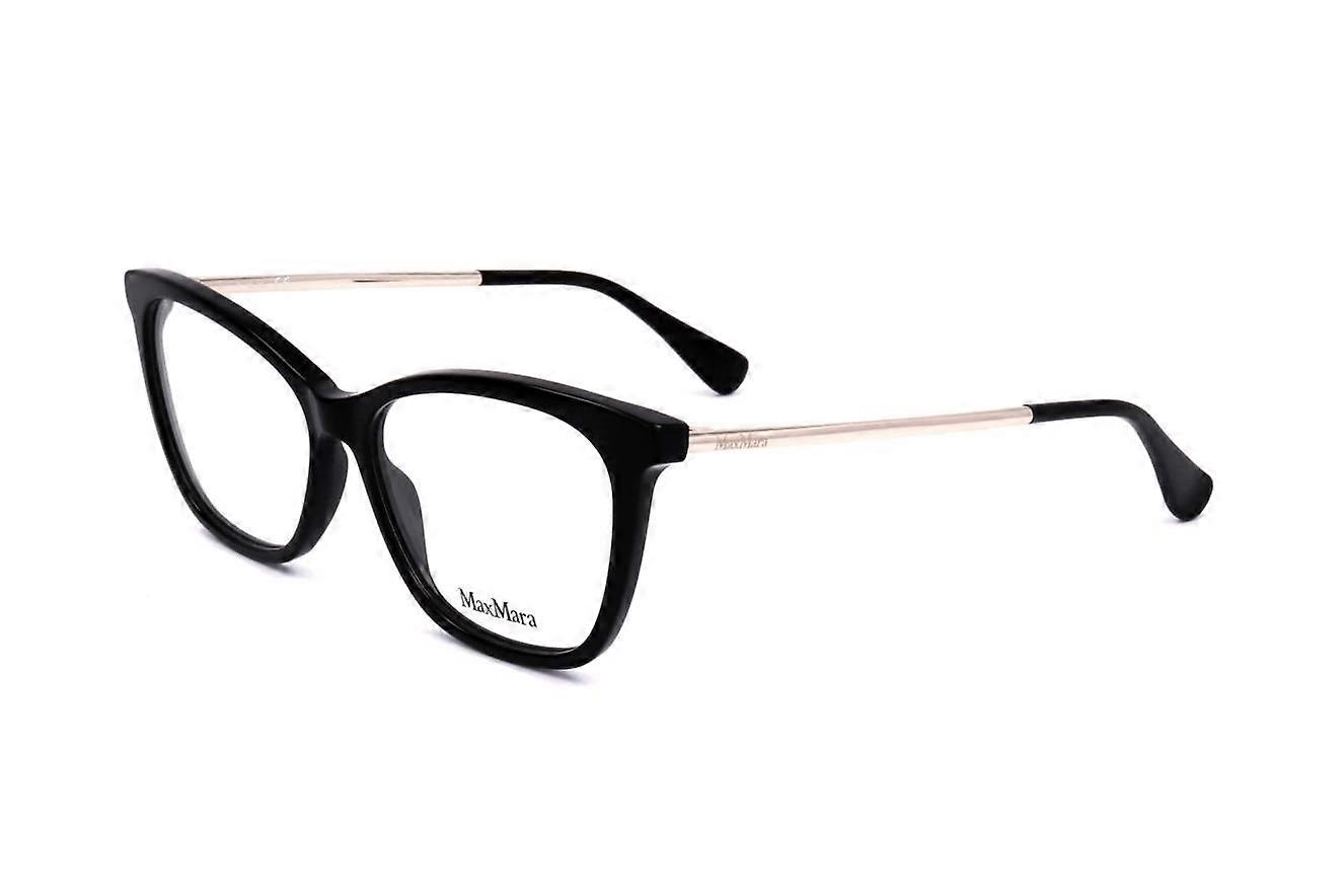 Eyewear Frames MaxMara MM5009 001 SHINY BLACK 54/14/140 WOMAN