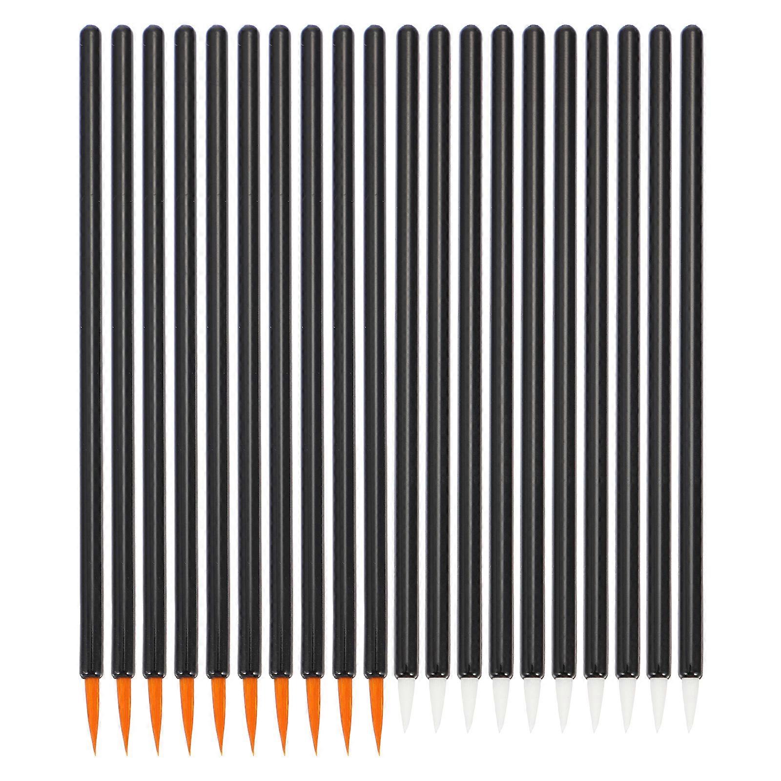 Disposable Mascara Wands 100Pcs For Makeup Use Ideal For Eyeliner Brushes With Durable Artificial Fiber Head