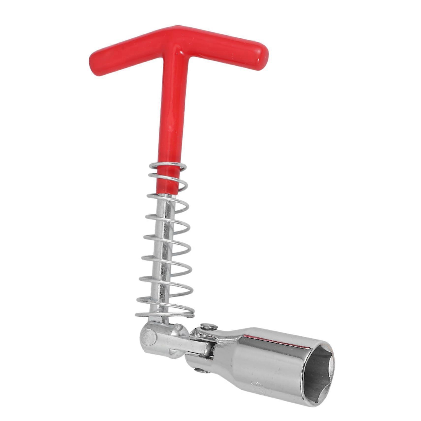 Spark Plug Wrench Tool Set for Easy Spark Plug Removal, Portable Steel Socket 21.4x8.80x2.3CM, Compatible with Various Models
