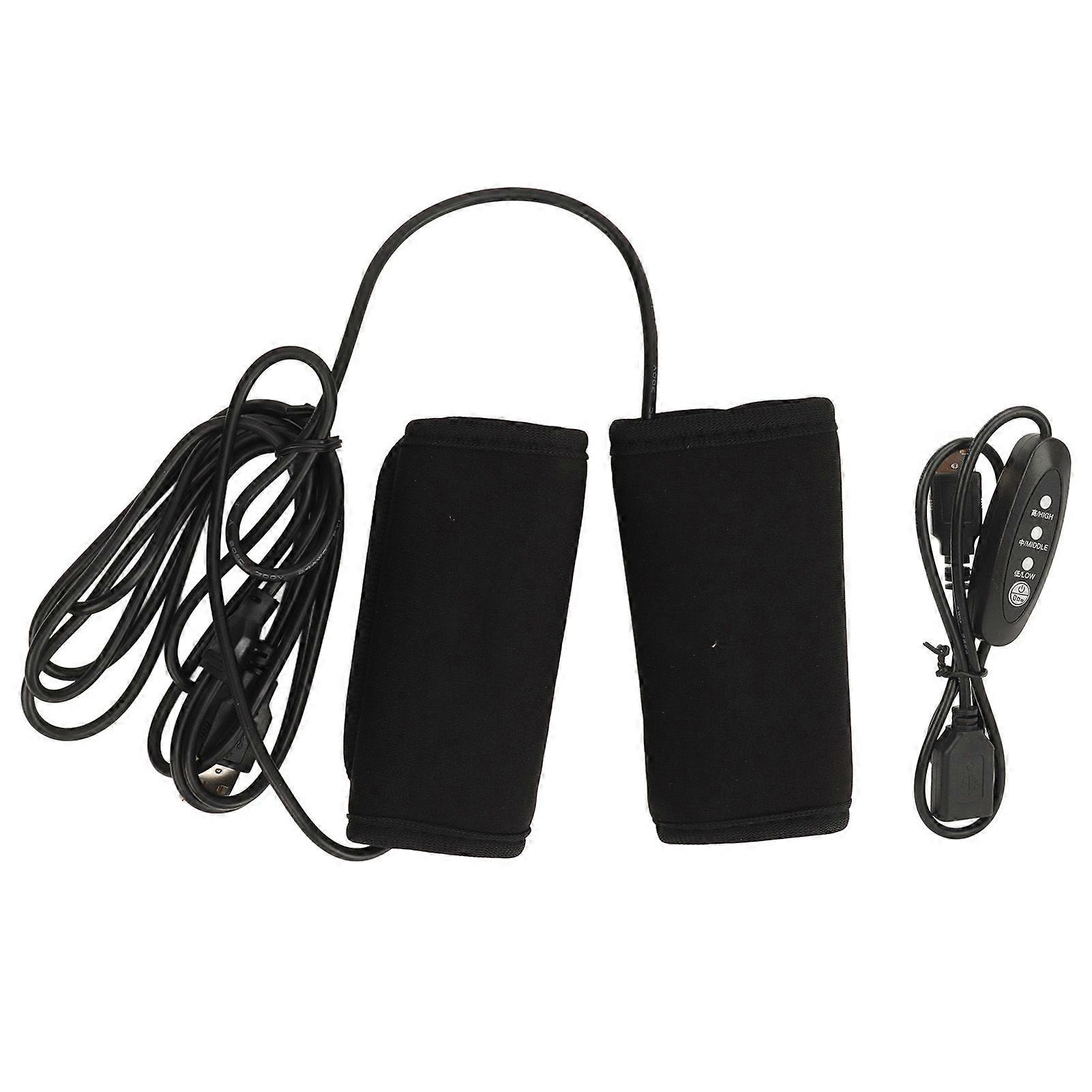 USB powered heated grips for motorcycle ATV UTV with temperature control