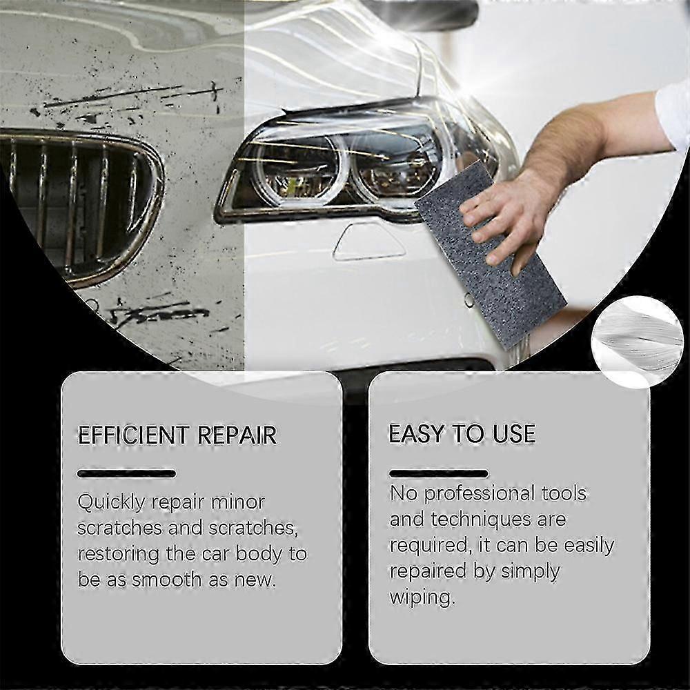 12pcs Nano Sparkle Cloth car scratch remover magic cloth for scratches