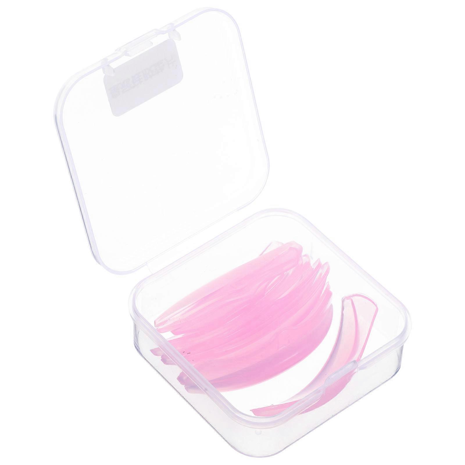 6PCS Silicone Eyelash Lift Pads Reusable Lash Curling Shields Flexible Lightweight Design for Professional Home Use Eyelash Lifting Perming