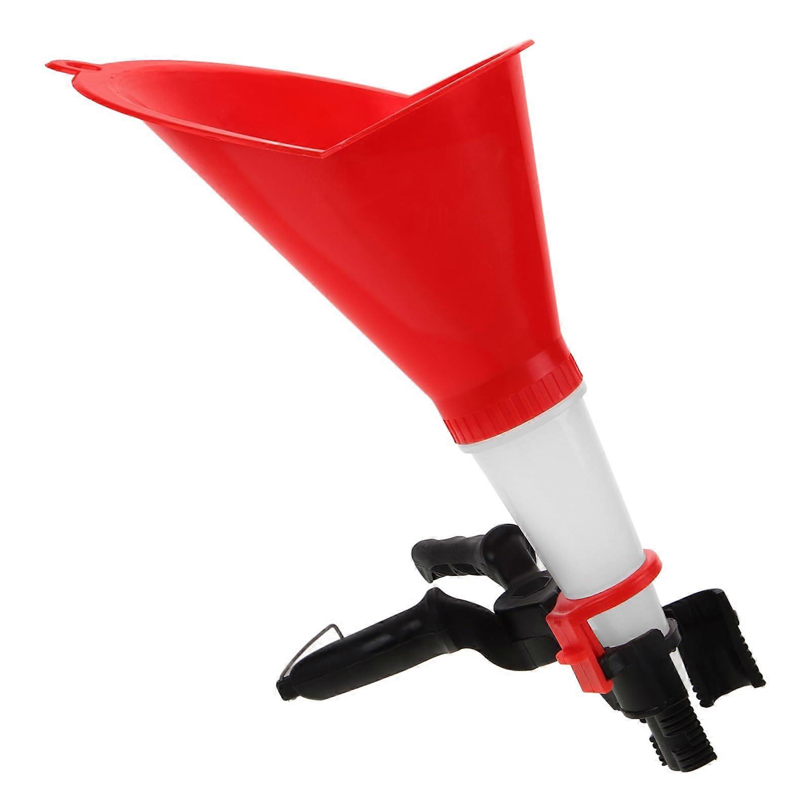 Oil Funnel for Cars - Multifunctional Plastic Funnel with Filter for Engine Oils, Coolants, Lubricants - Easy to Clean, Durable Design