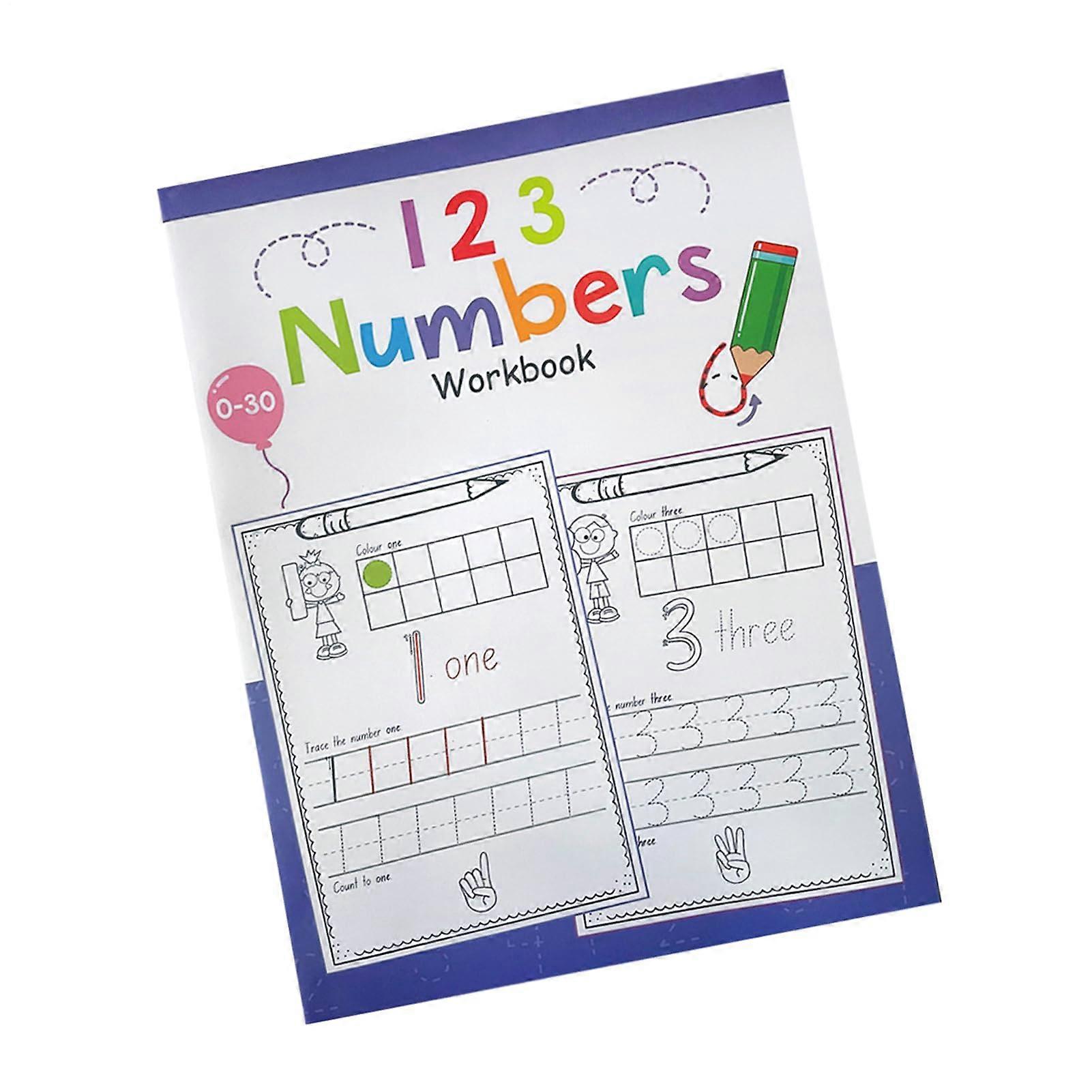 Alphabet Tracking Book for Kids | A4 Interactive Notebook with Writing Exercises for Ages 3-6 | Model E: Digital Processing [32 Pages]