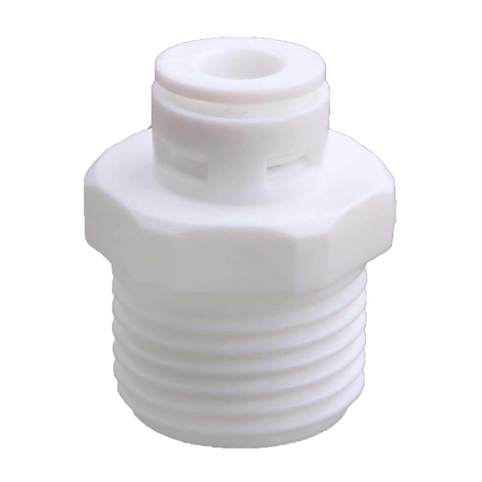 1/2 Inch Male To 1/4 Inch Quick Connect Fittings 10 Pcs Water Purifier Tube Fittings Pipe Couplings