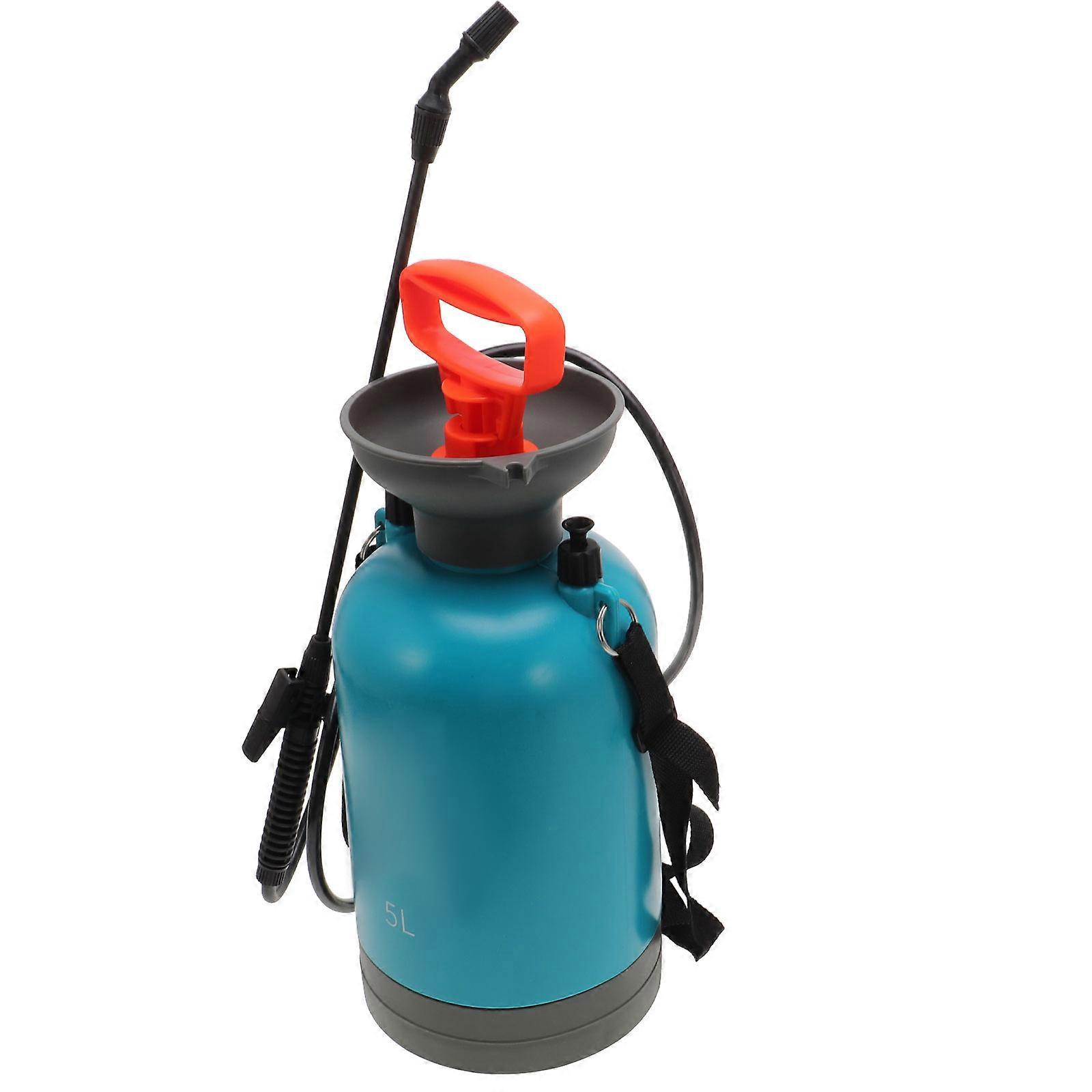 Blue Watering Can with Sprinkler for Garden Use 5L