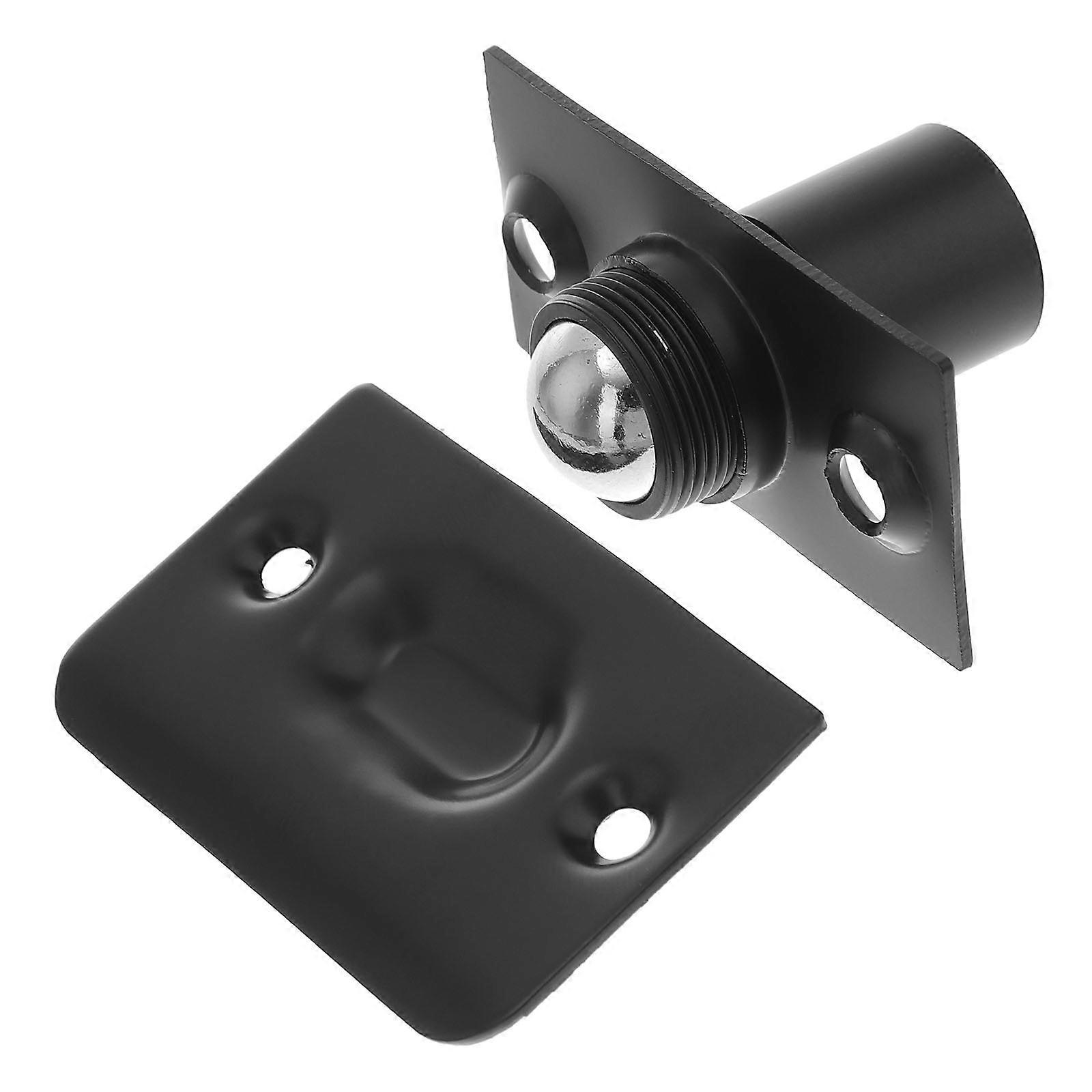 Stainless Steel Door Set Adjustable Elasticity Round Ball For Office Use Simple Installation