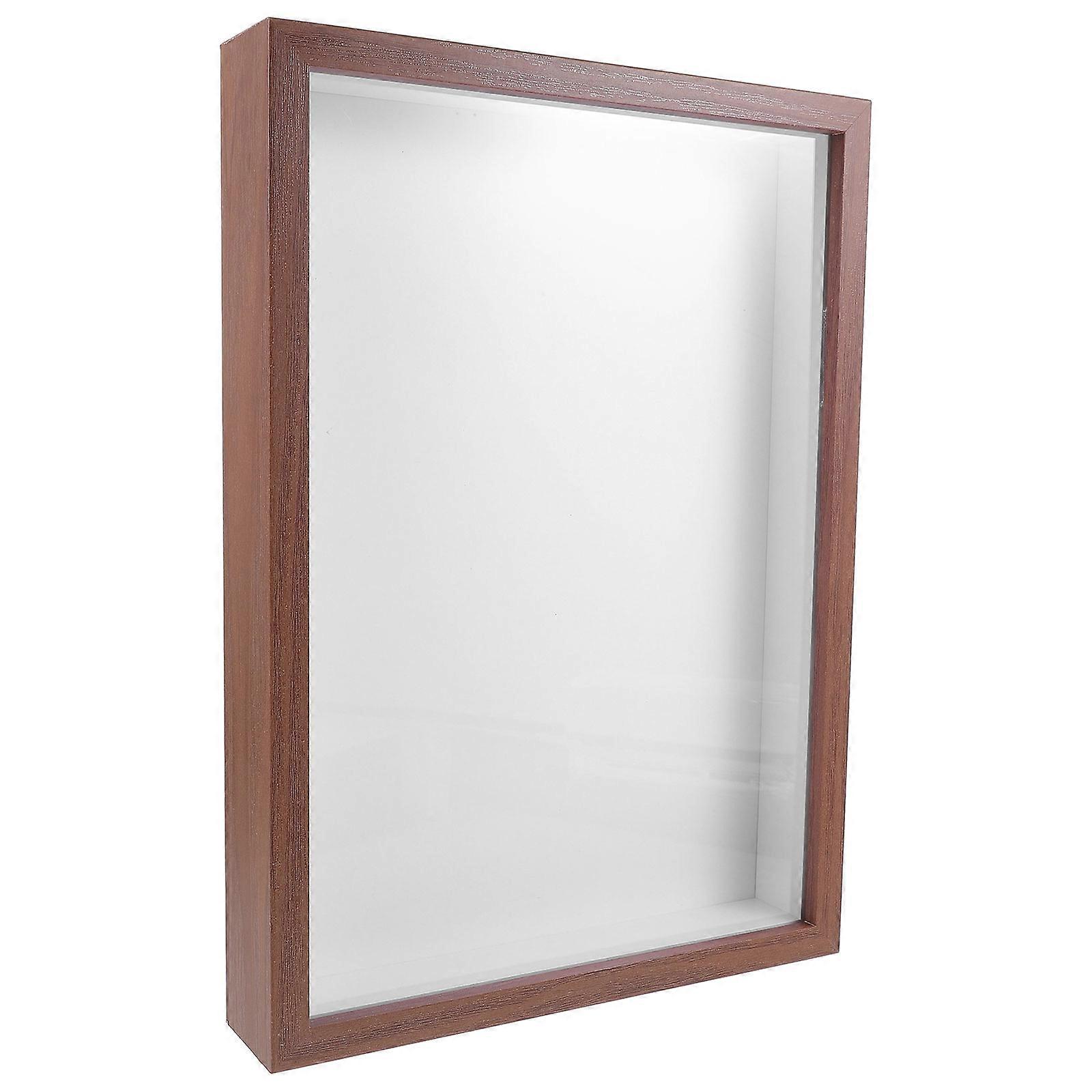 Dried Flower Frame Holder For Desktop Specimen Display With Hollow Design And A4 Size 1Pack