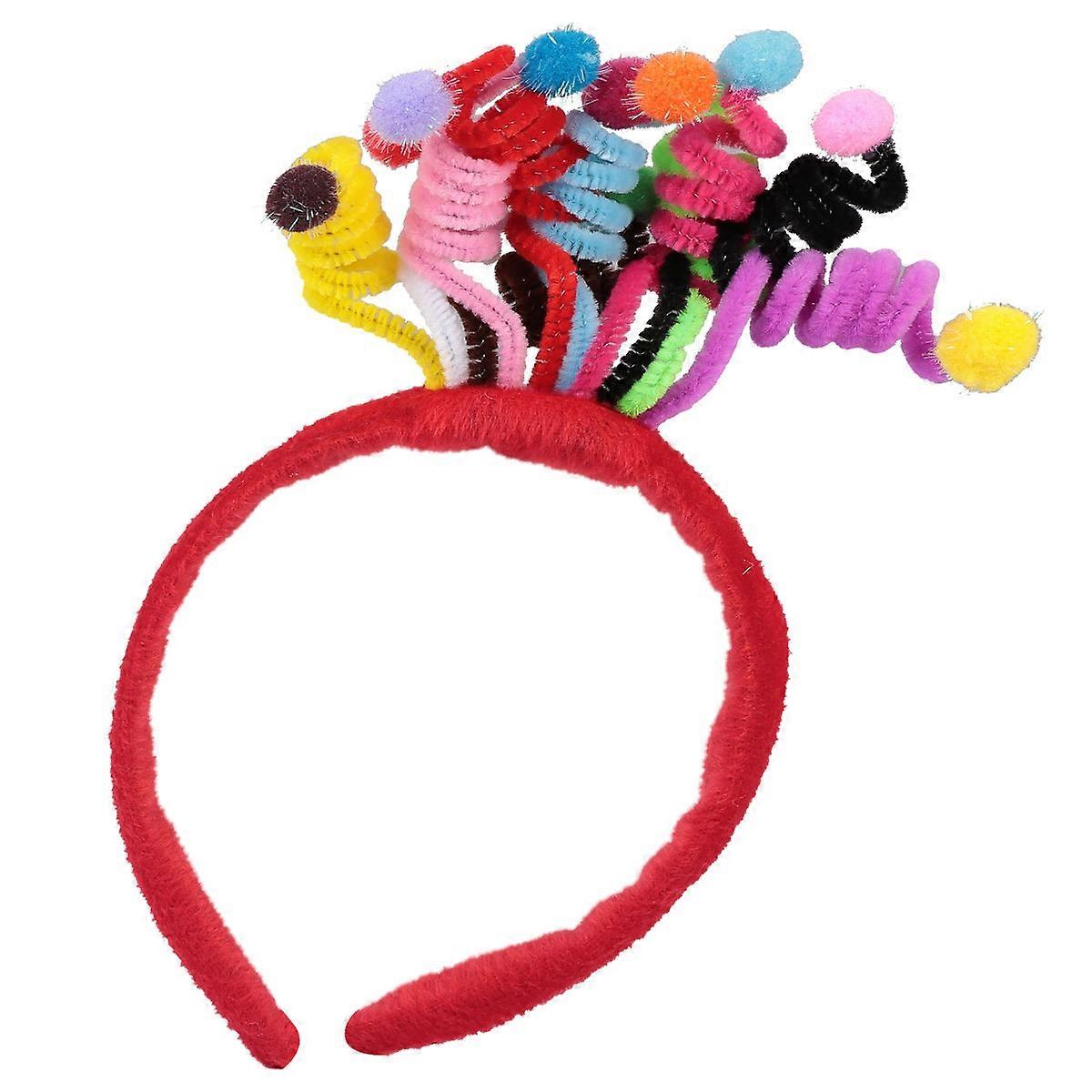 Design Hair Accessory 1 Pc Colorful Spring Shape Ideal For Live Streaming Christmas Party Photography Props