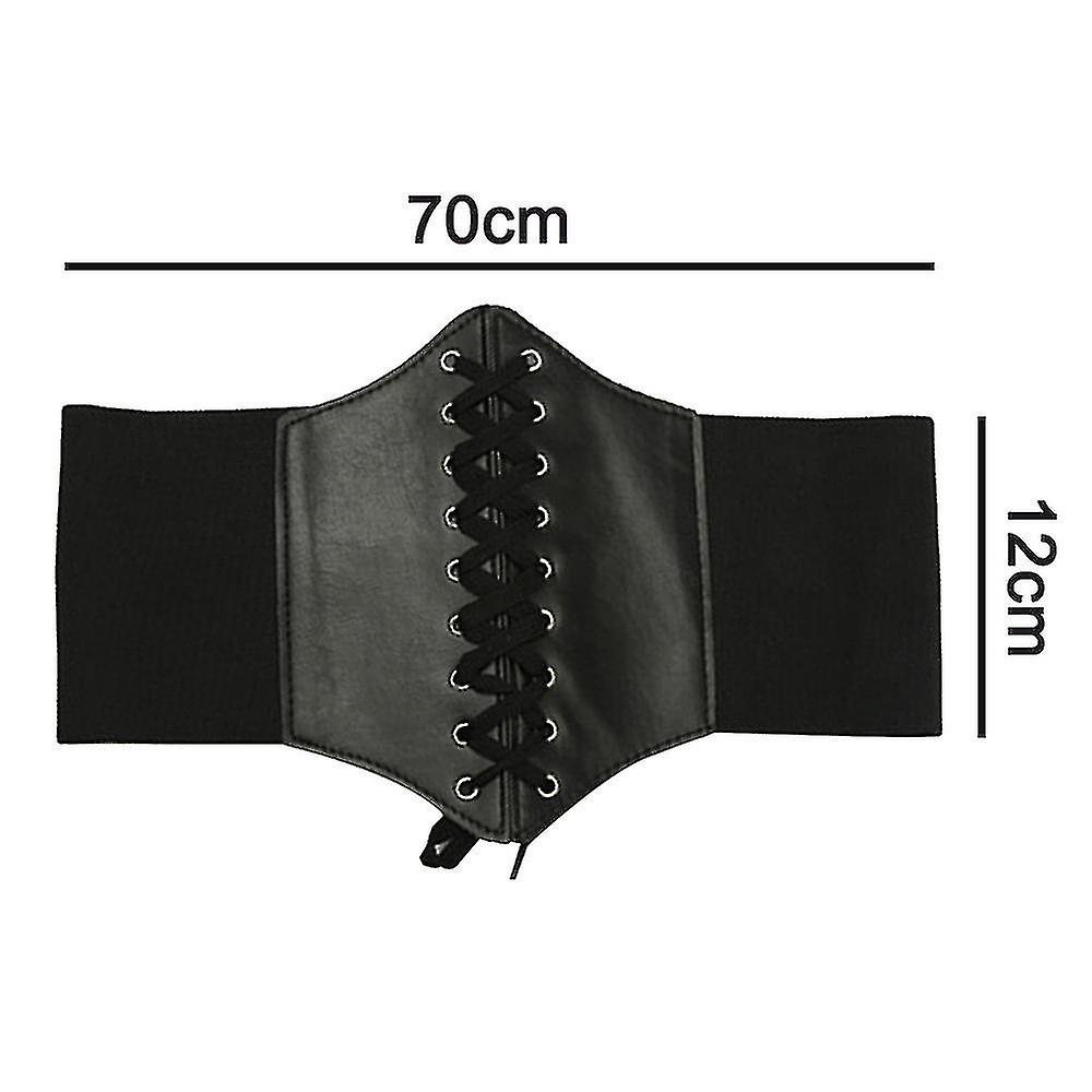 1 Pcs Lace-up Cinch Belt Tied Corset Elastic Waist Belt Wide Version | Fruugo UK