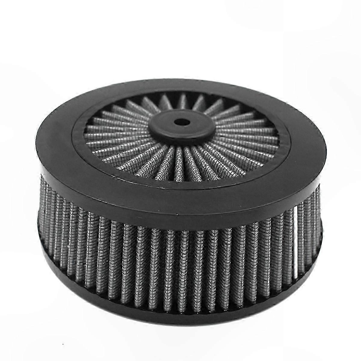 Venturi Design Motorcycle Air Cleaner Intake Filter Accessories - Gray