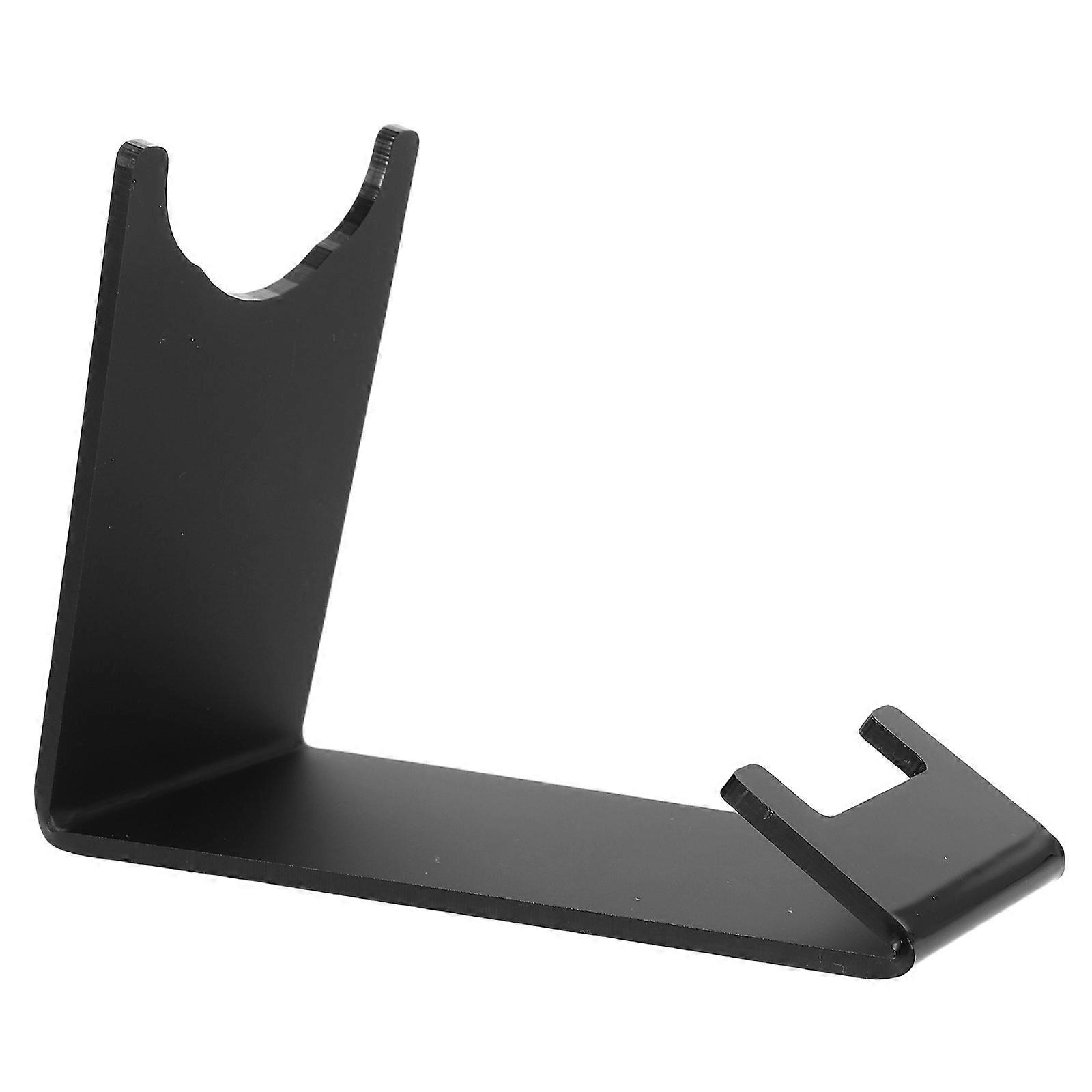 Multi-Functional Acrylic Display Stand For Rackets Medals Sports Memorabilia 11.00X8.50X5.00CM Black Simple Design 1Set