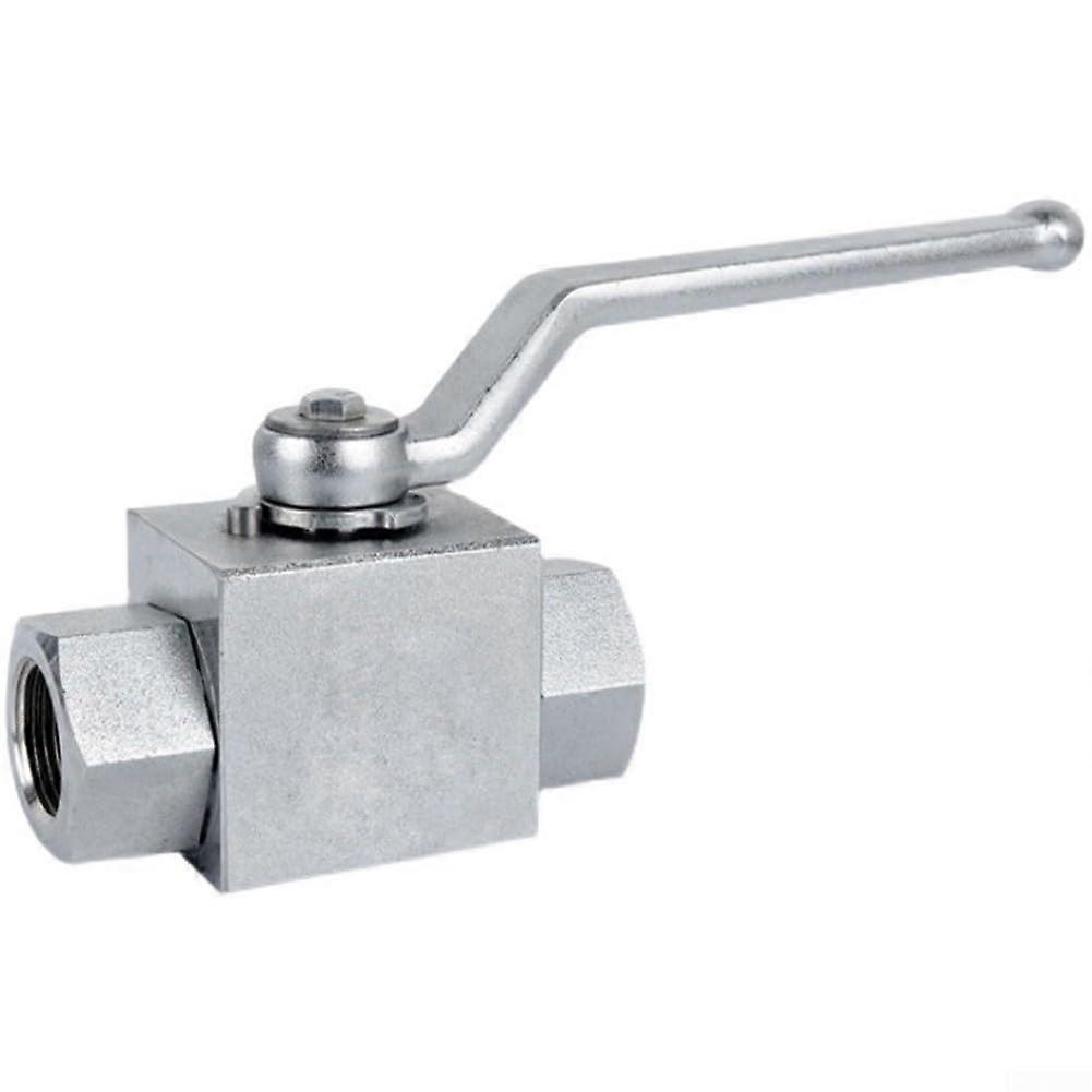 Carbon steel shutoff ball valve, design, versatile application (3/8)
