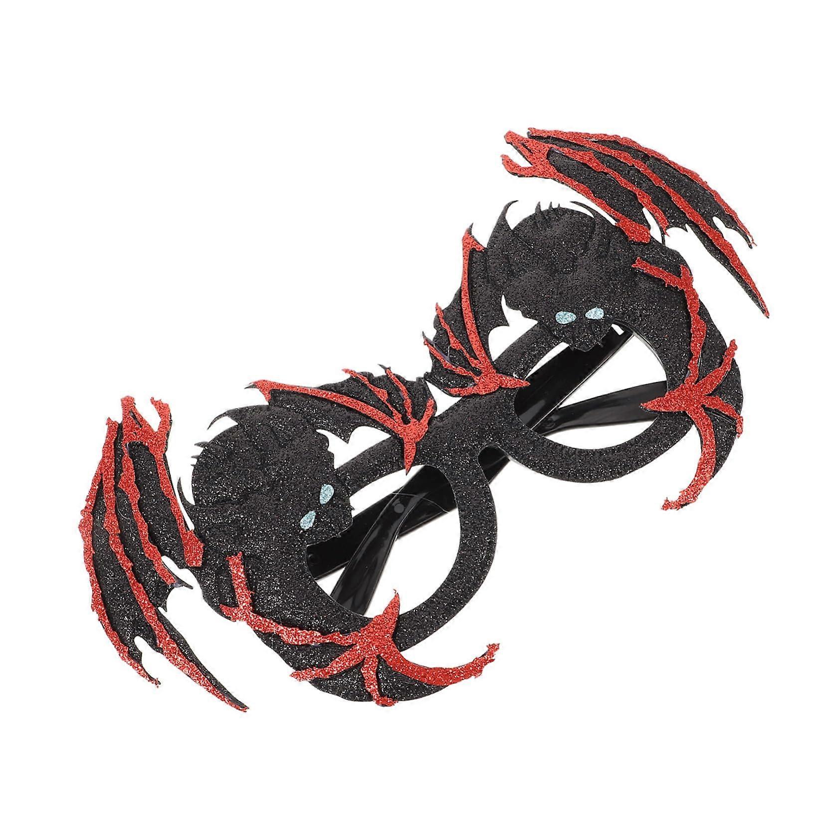 1 pair of creative Halloween glasses with funny designs for parties, pumpkins, and spiders. Fun accessories for creating a cheerful atmosphere.