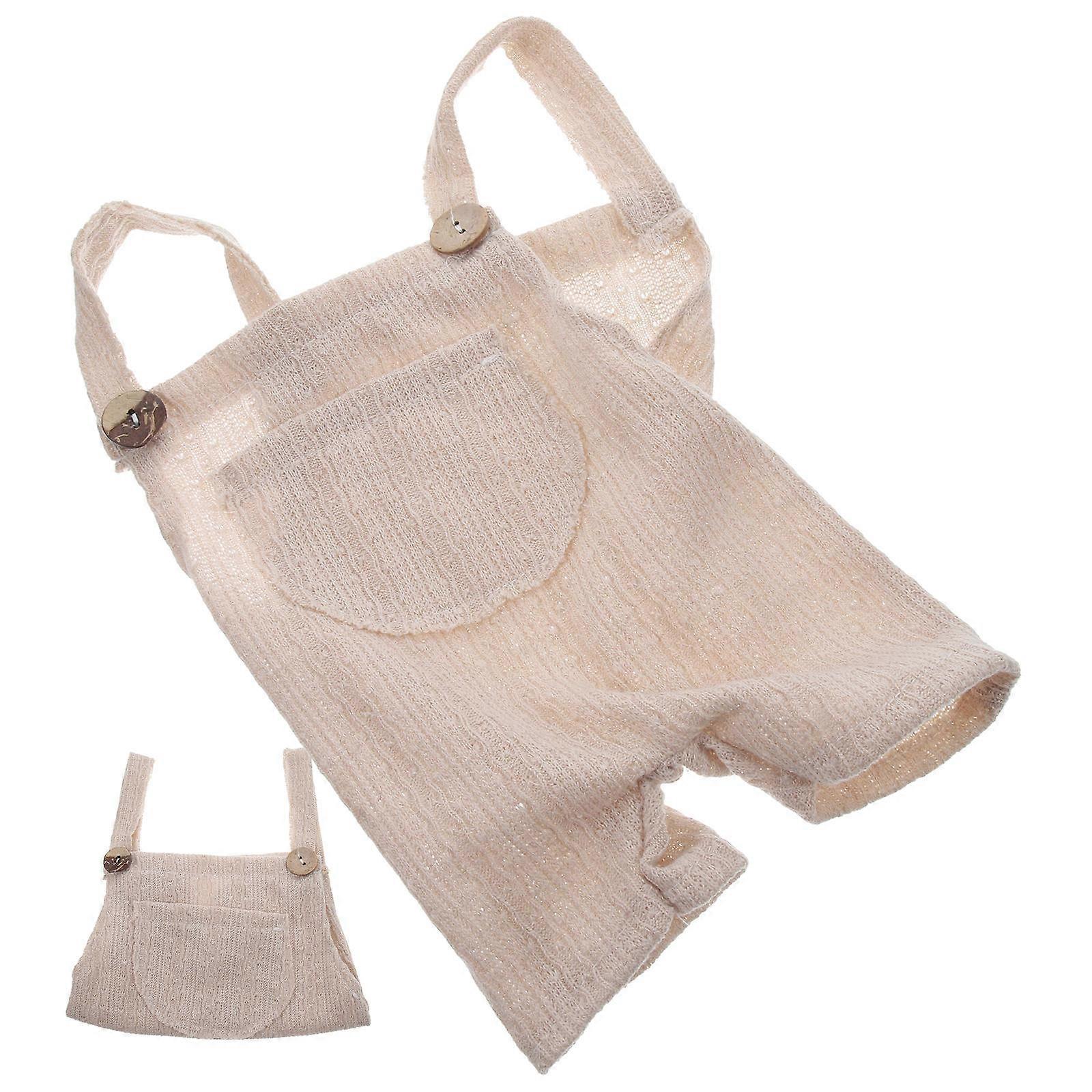 Newborn Jumpsuits Baby Summer Jumpsuits One-piece Daily Polyester Button Closure 1Pcs