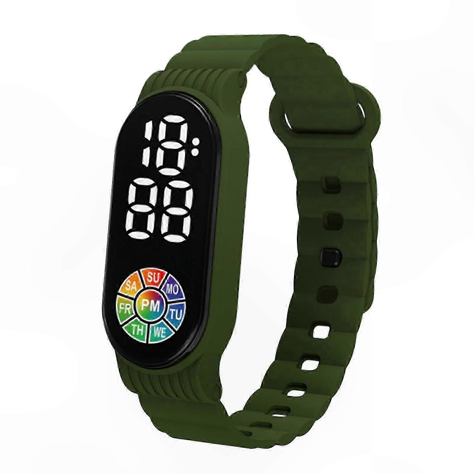Digital Wrist Watch with Touch Control, Waterproof, High Clarity, Comfortable Fit, Multi-Function for Kids and Daily Use